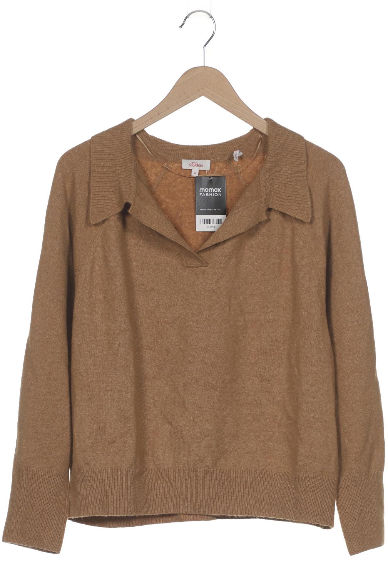 

s.Oliver Damen Pullover, braun, Gr. 42