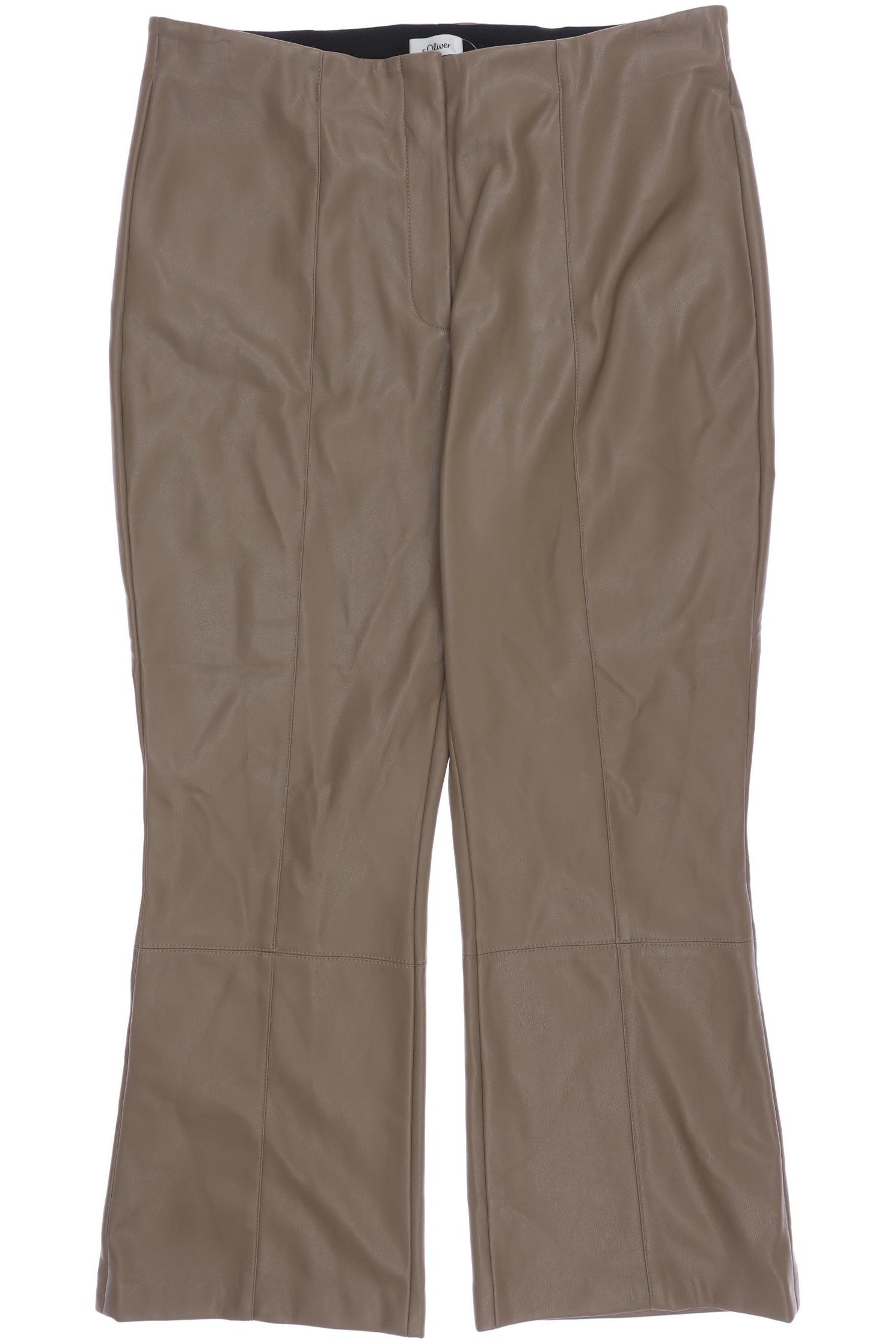 

s.Oliver Damen Stoffhose, beige, Gr. 42