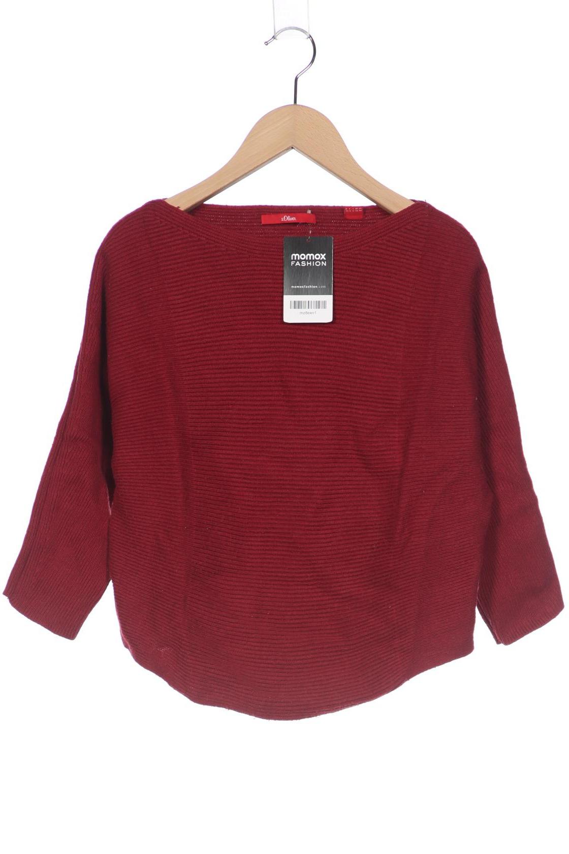 

s.Oliver Damen Pullover, bordeaux, Gr. 34