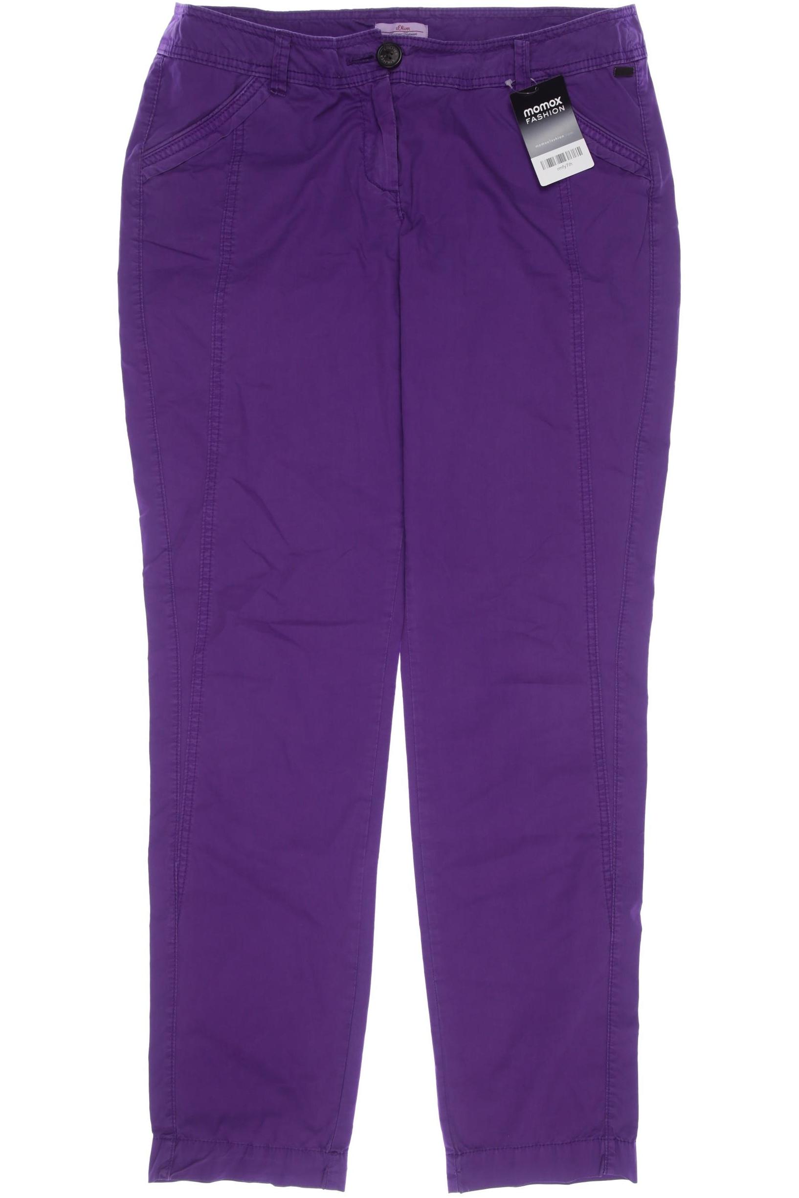 

s.Oliver Damen Stoffhose, flieder, Gr. 40
