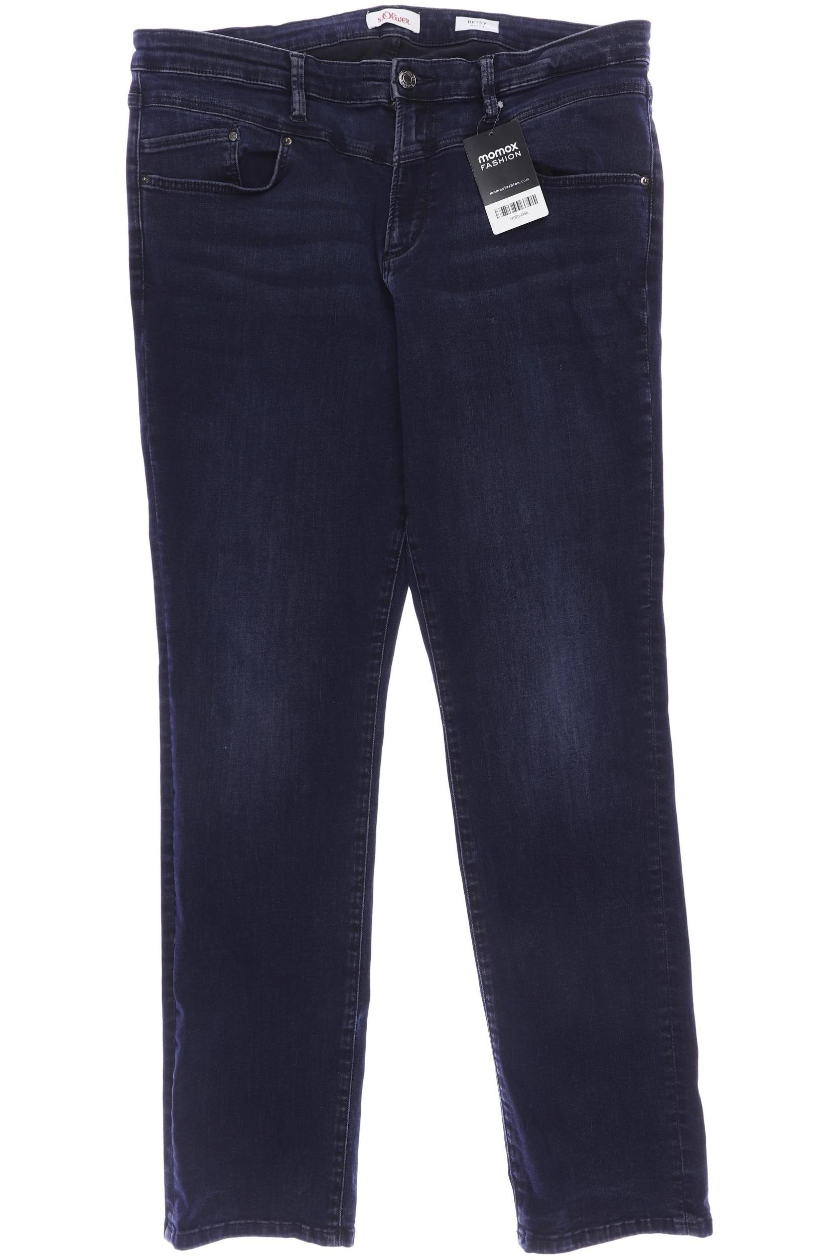 

s.Oliver Damen Jeans, marineblau