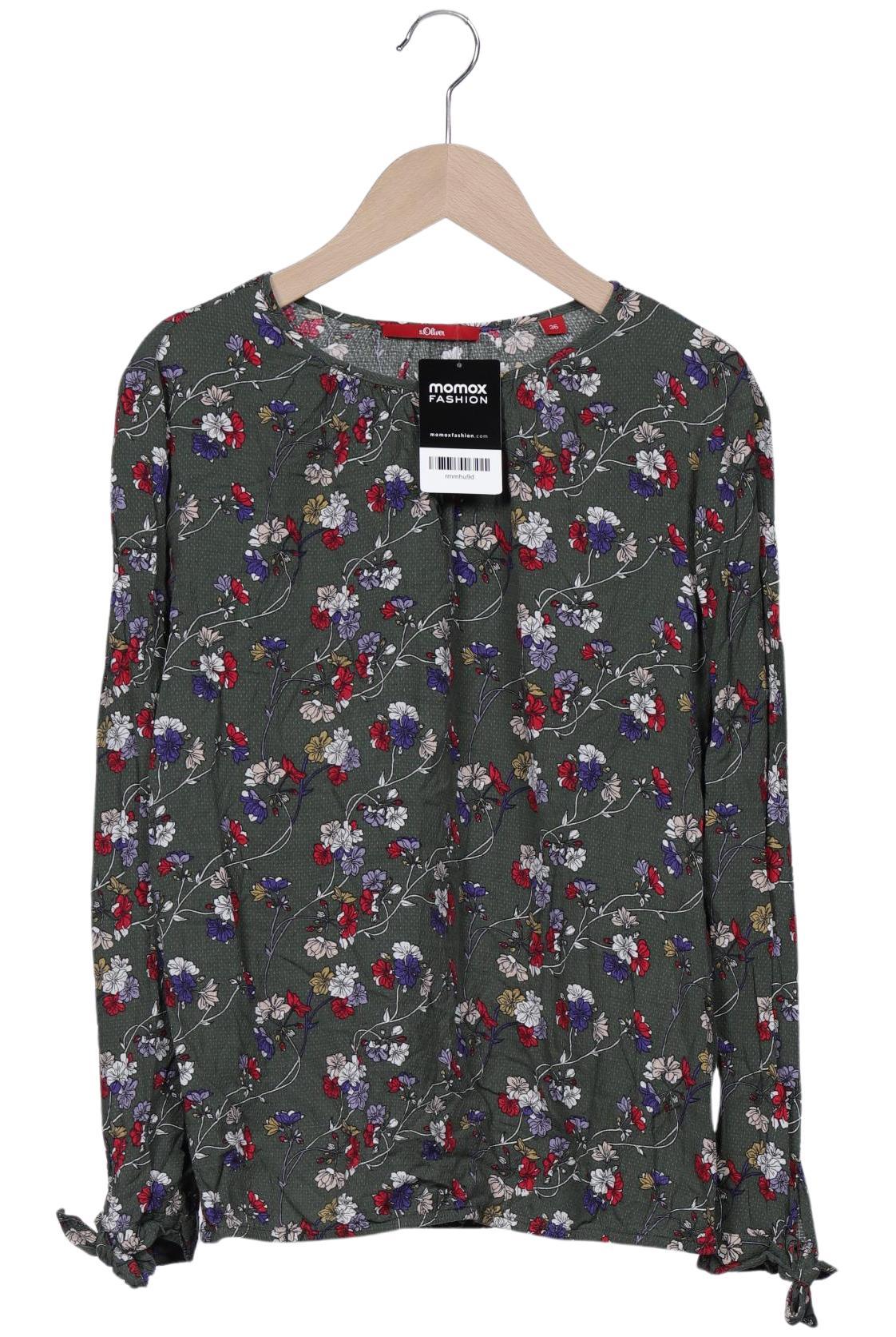 

s.Oliver Damen Bluse, grün, Gr. 36