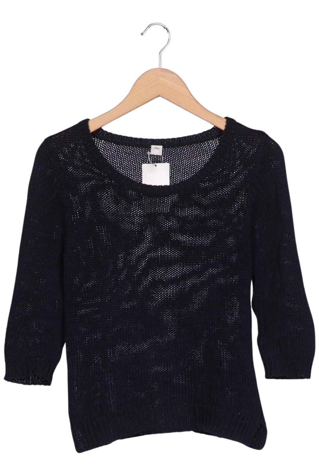 

s.Oliver Damen Pullover, marineblau, Gr. 34