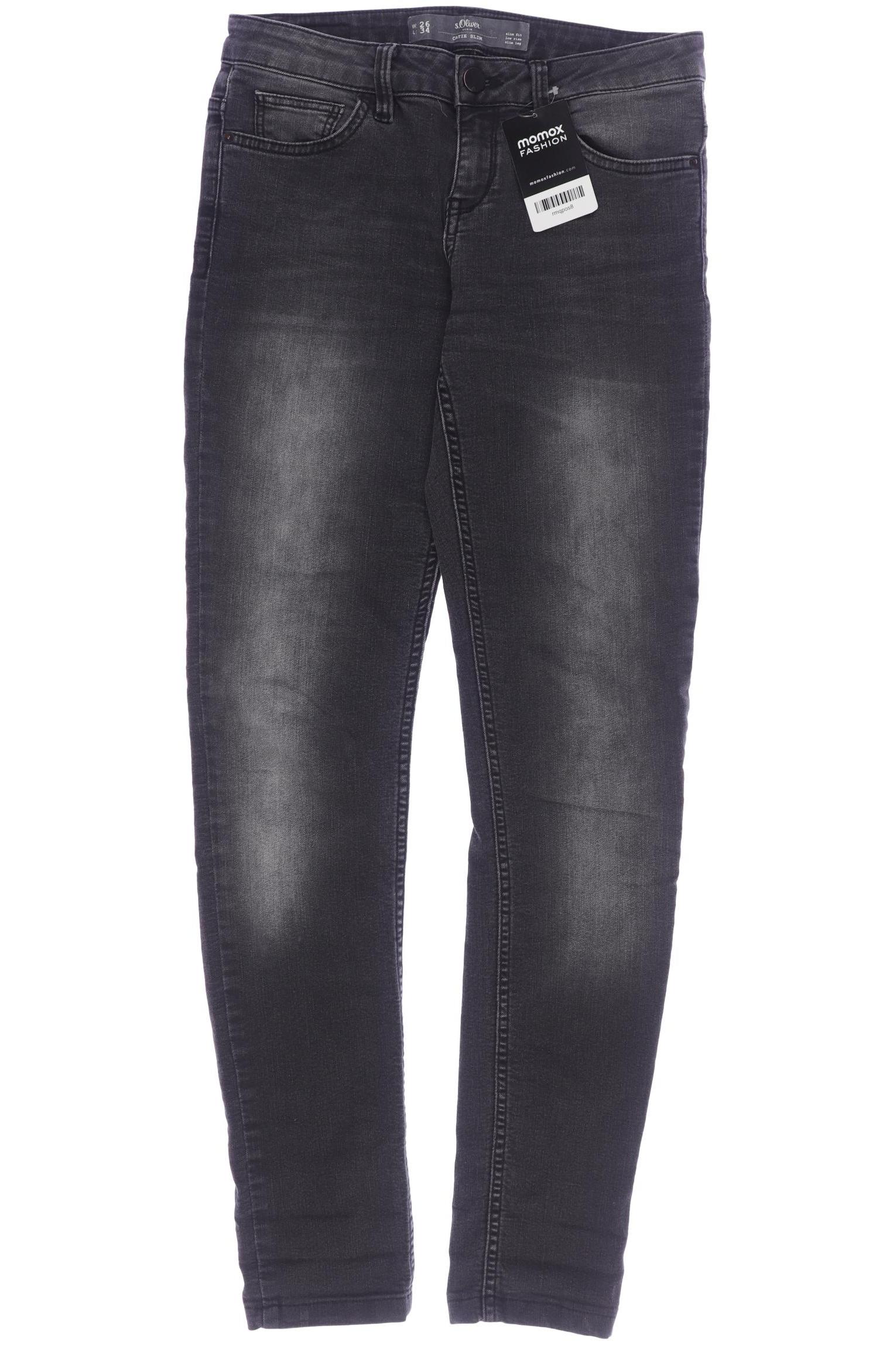 

s.Oliver Damen Jeans, grau, Gr. 26