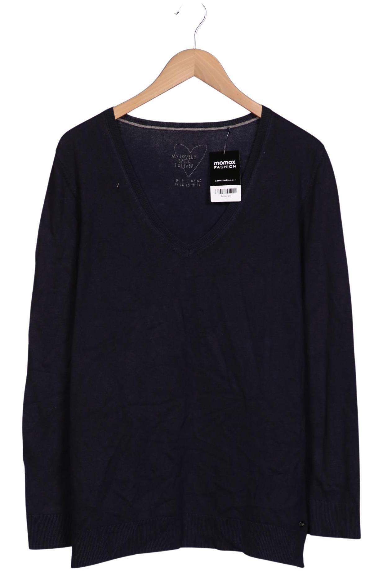 

s.Oliver Damen Pullover, marineblau, Gr. 44