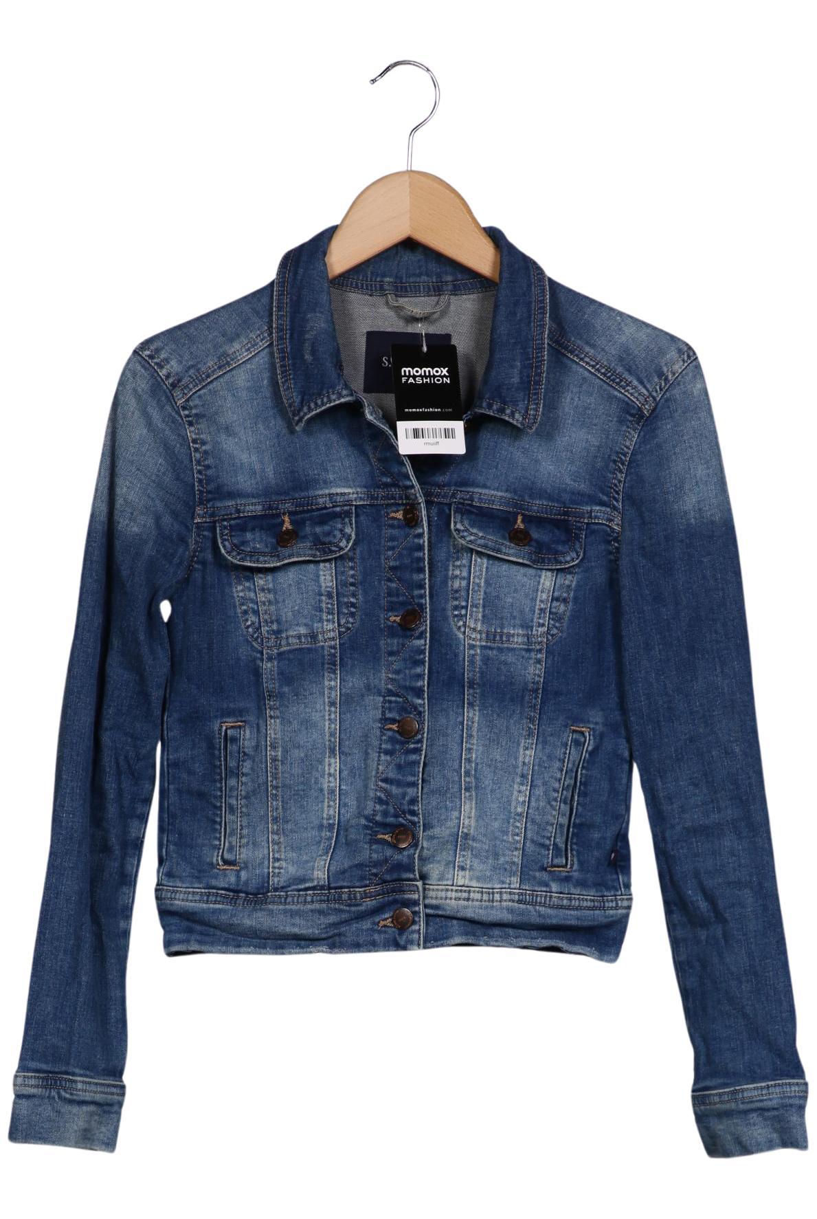 

s.Oliver Damen Jacke, blau, Gr. 34