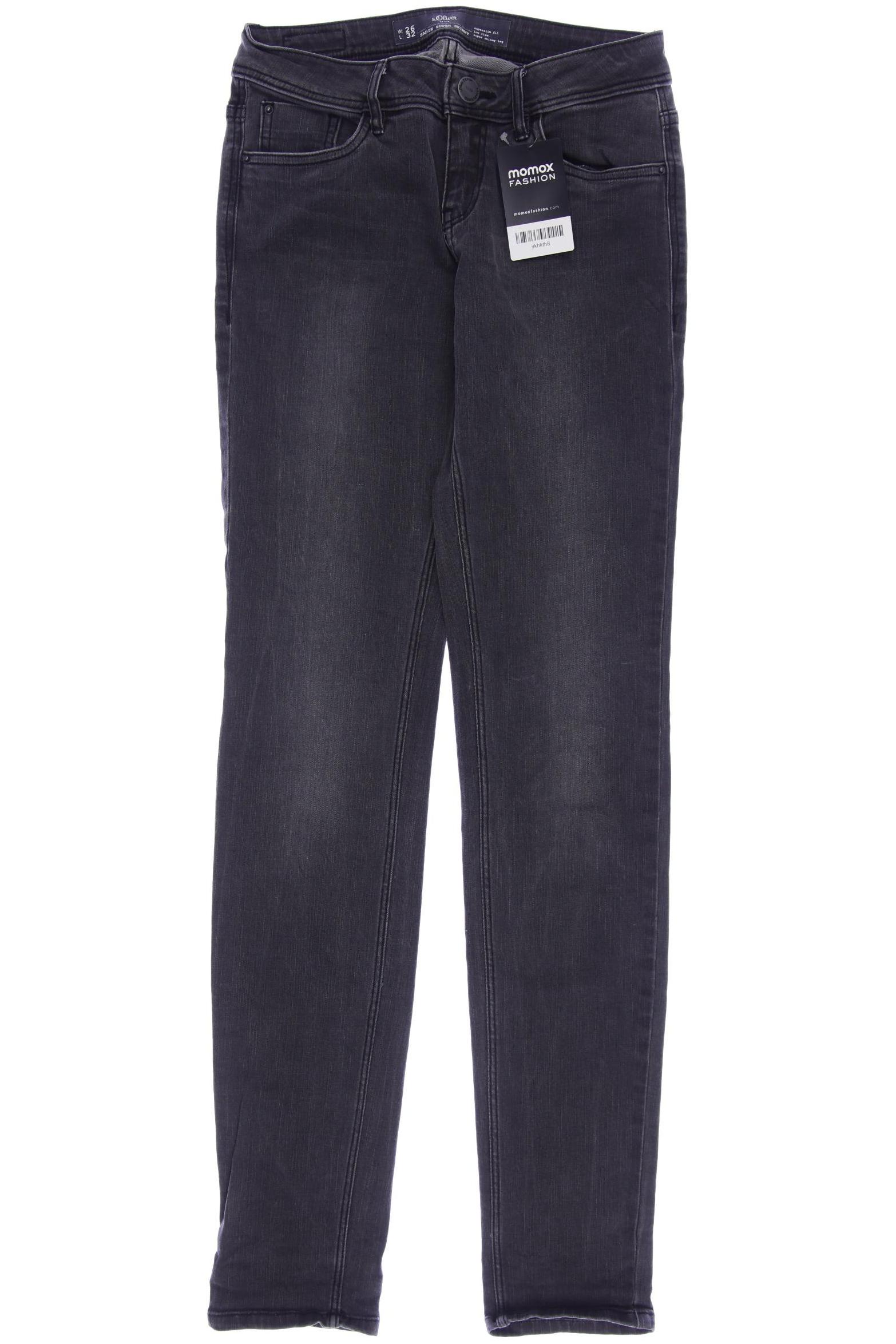 

s.Oliver Damen Jeans, grau, Gr. 26