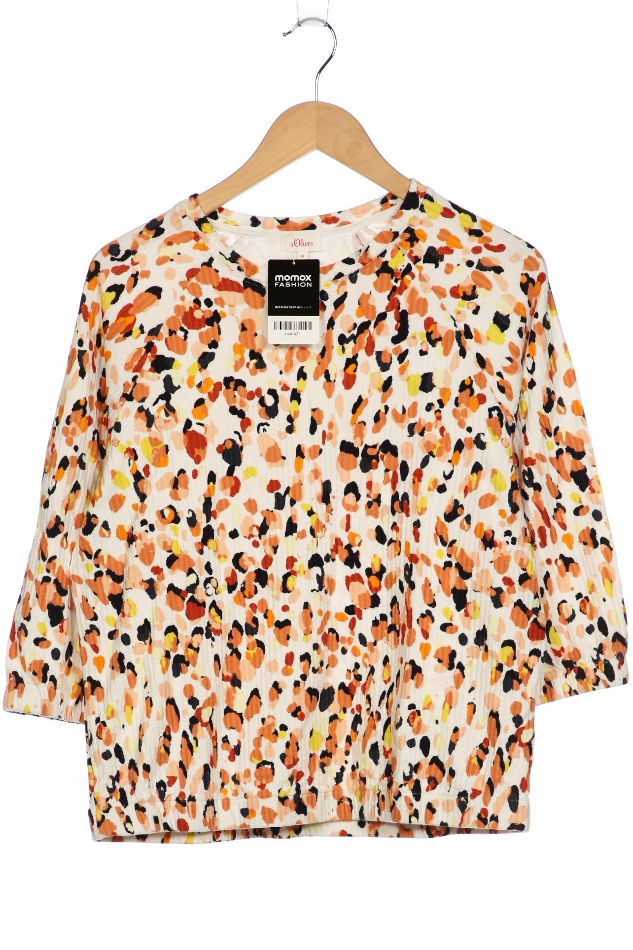 

s.Oliver Damen Langarmshirt, mehrfarbig, Gr. 38