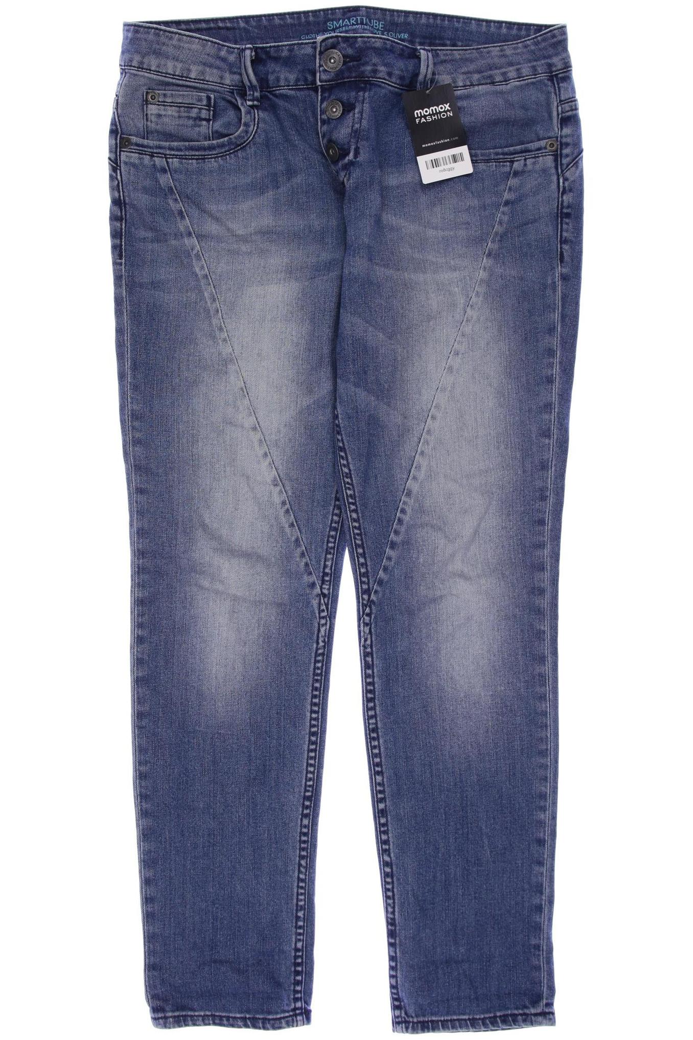 

s.Oliver Damen Jeans, blau