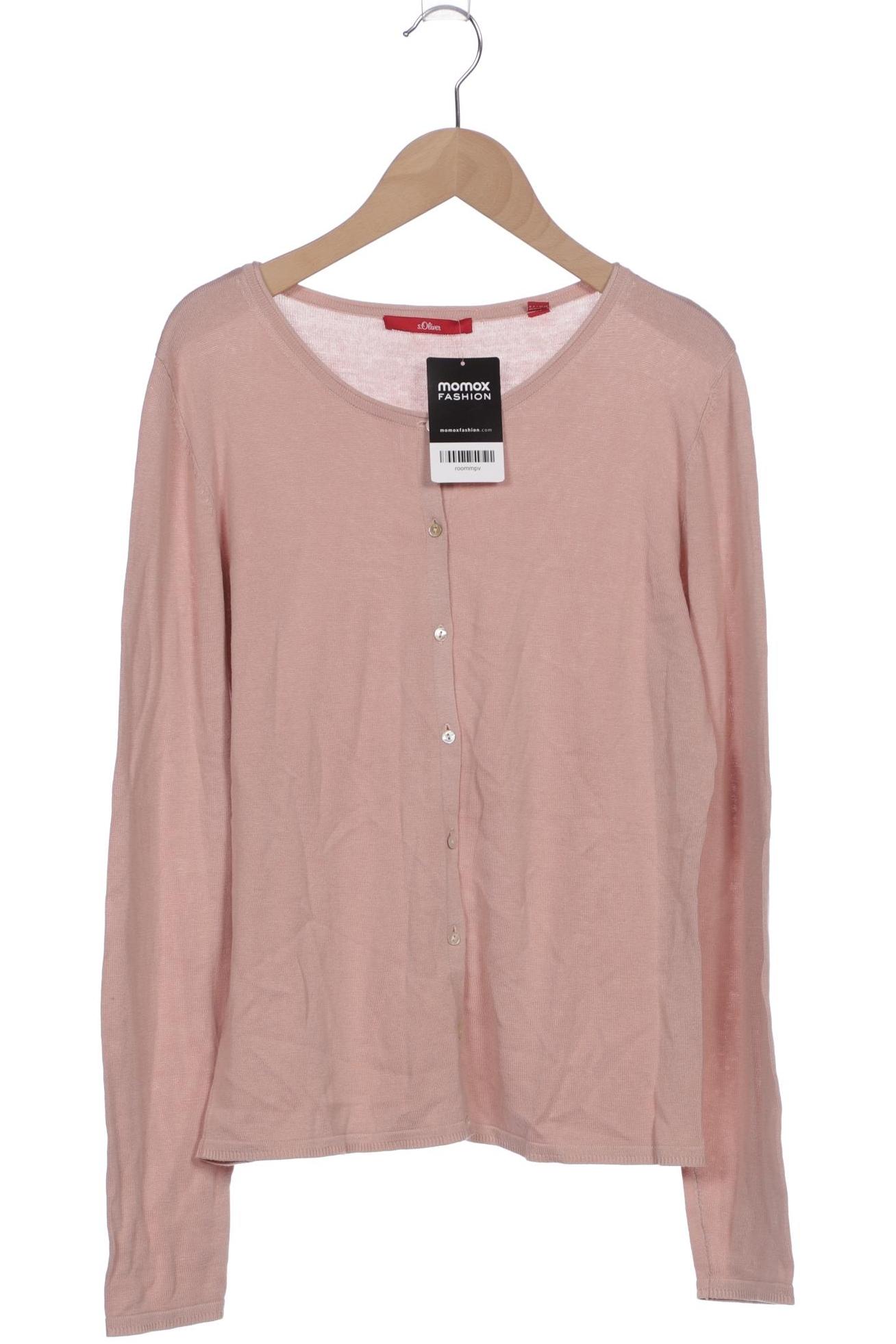 

s.Oliver Damen Strickjacke, pink, Gr. 40