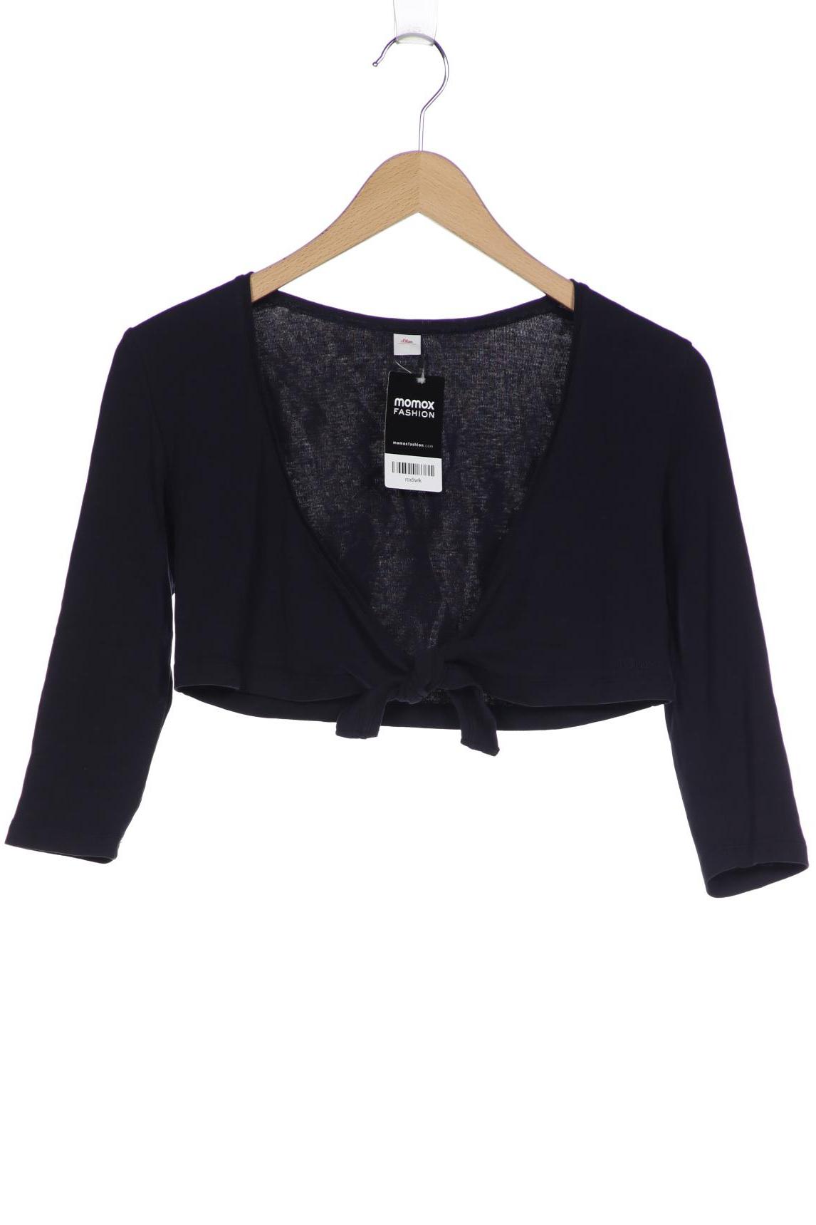 

s.Oliver Damen Strickjacke, marineblau