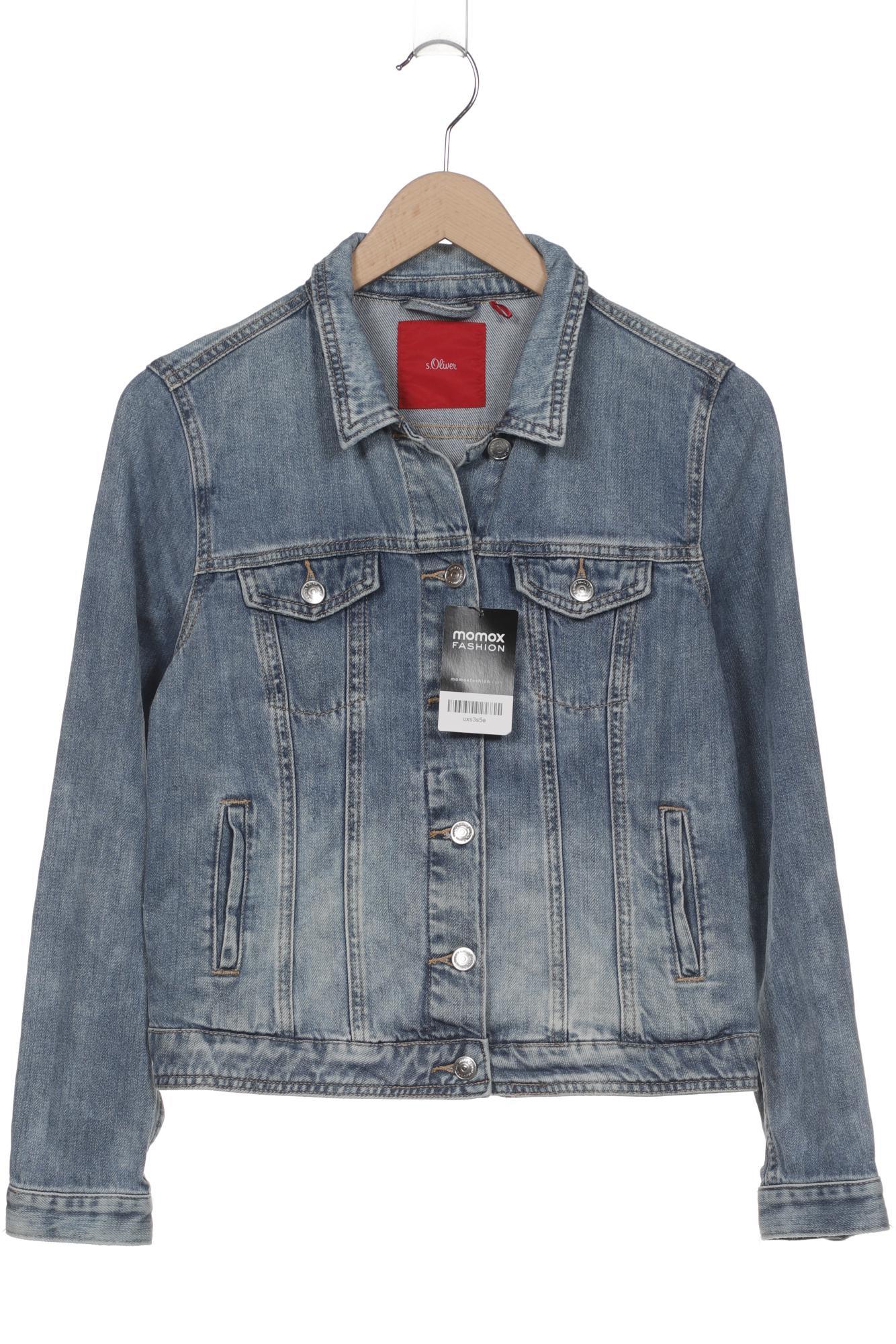 

s.Oliver Damen Jacke, blau, Gr. 36