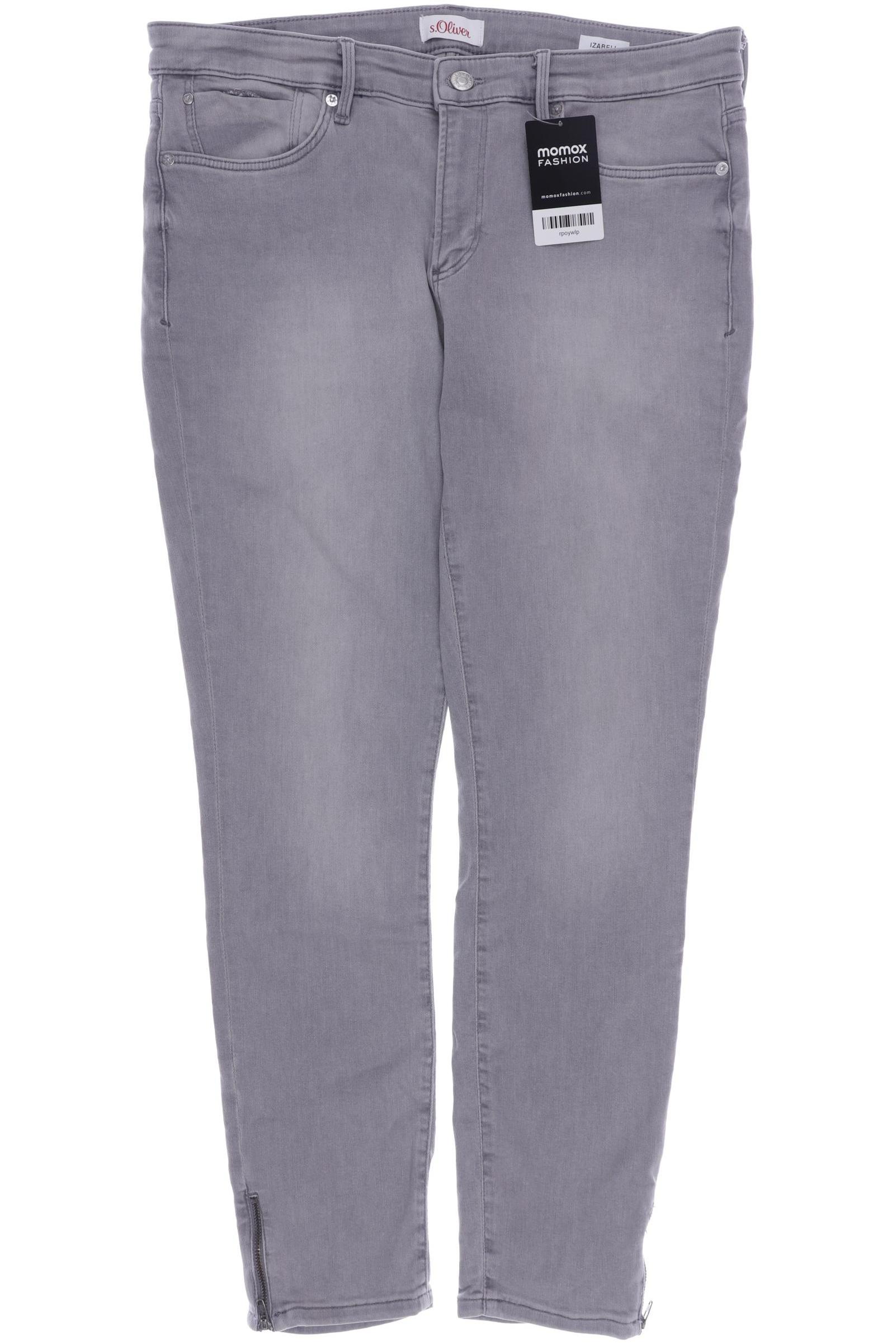 

s.Oliver Damen Jeans, grau