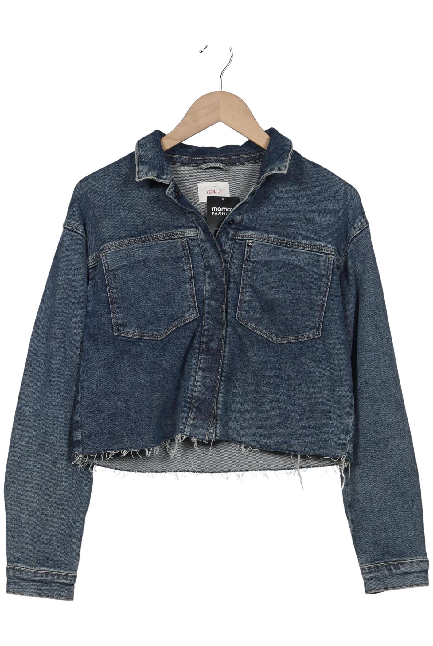 

s.Oliver Damen Jacke, blau, Gr. 44