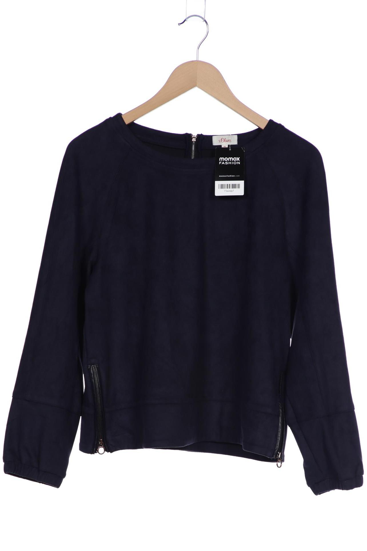 

s.Oliver Damen Sweatshirt, marineblau, Gr. 40