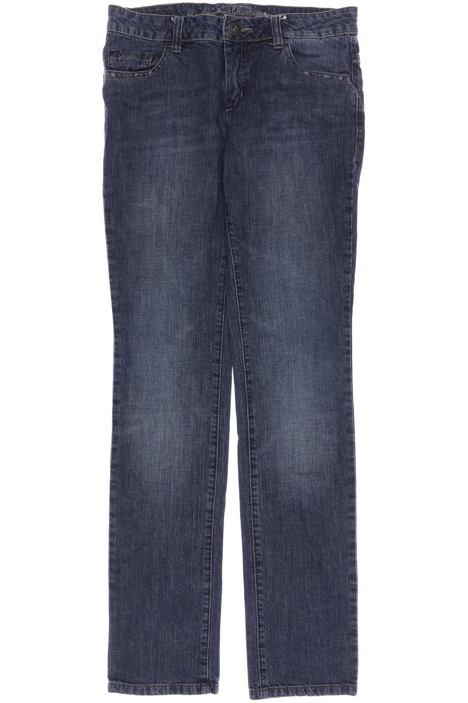 

s.Oliver Damen Jeans, blau