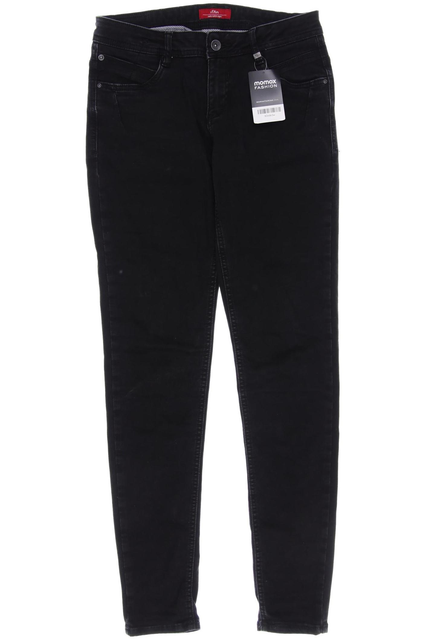 

s.Oliver Damen Jeans, schwarz, Gr. 29