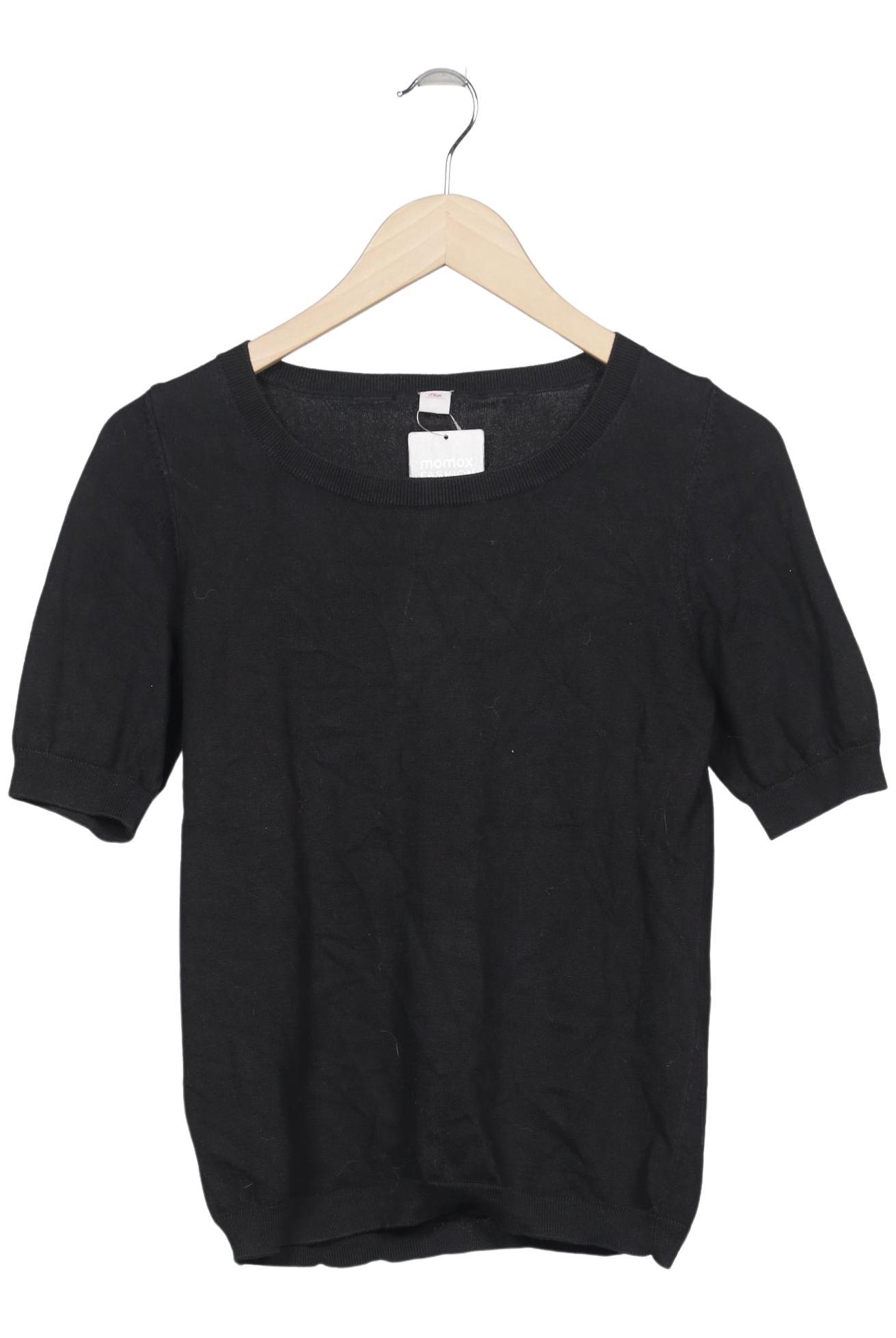 

s.Oliver Damen Pullover, schwarz, Gr. 38