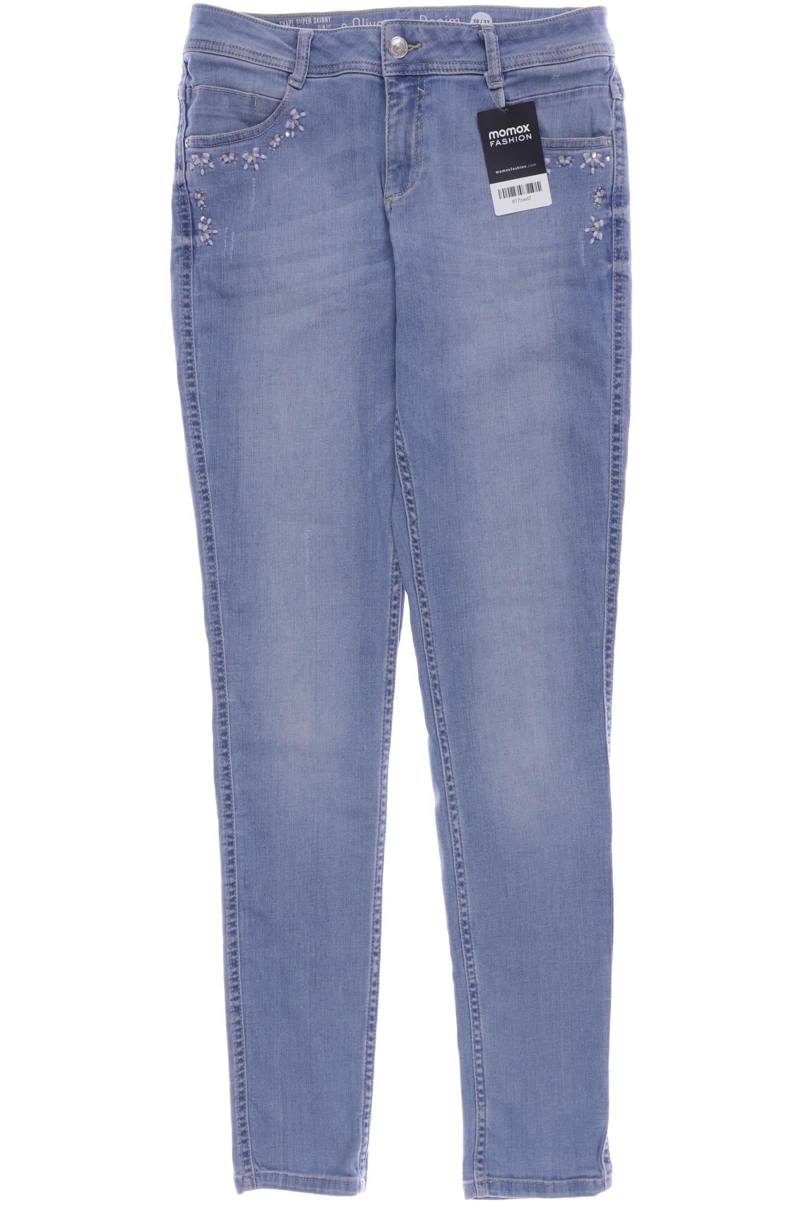 

s.Oliver Damen Jeans, blau