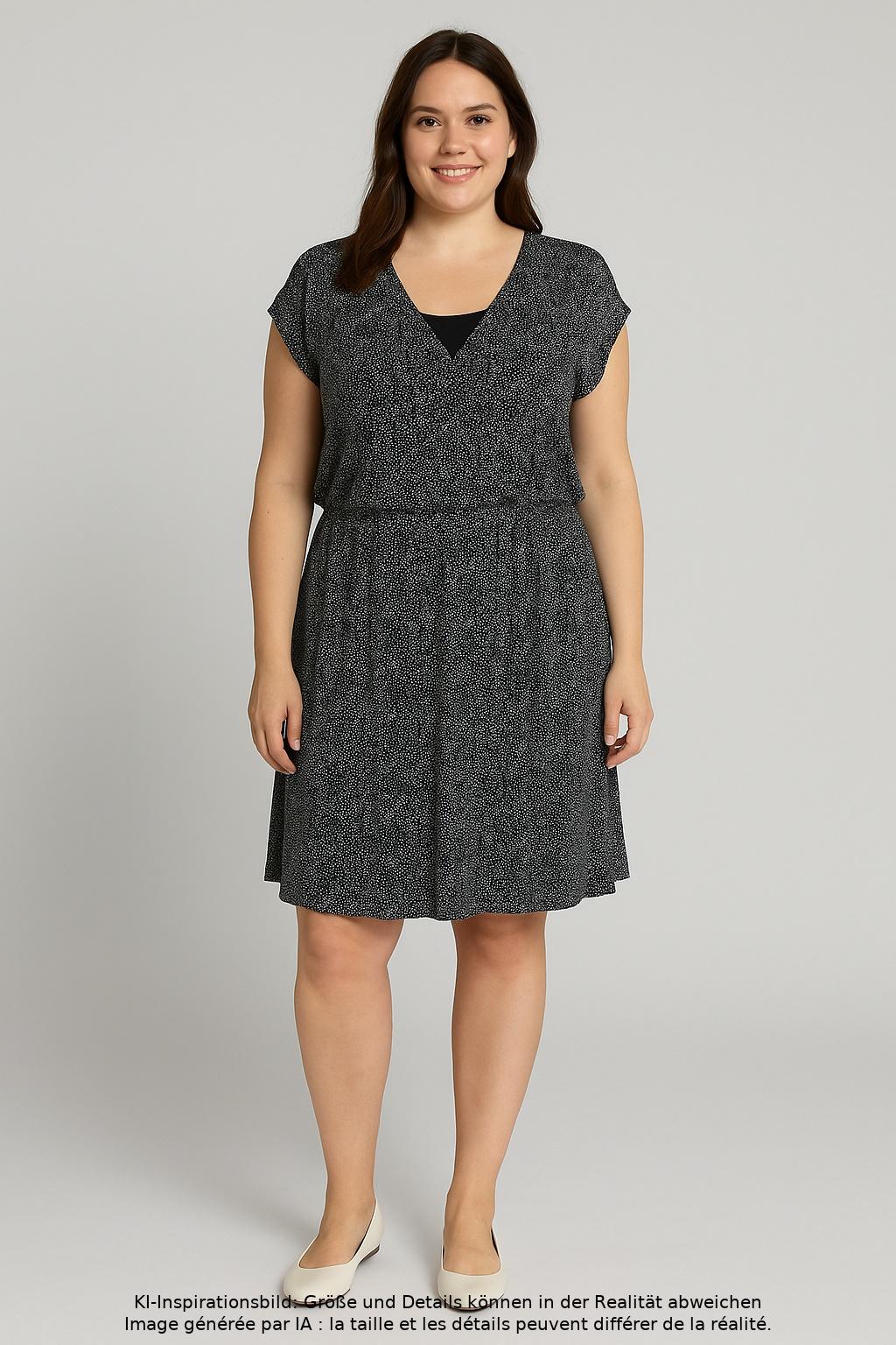 

s.Oliver Damen Kleid, mehrfarbig, Gr. 46