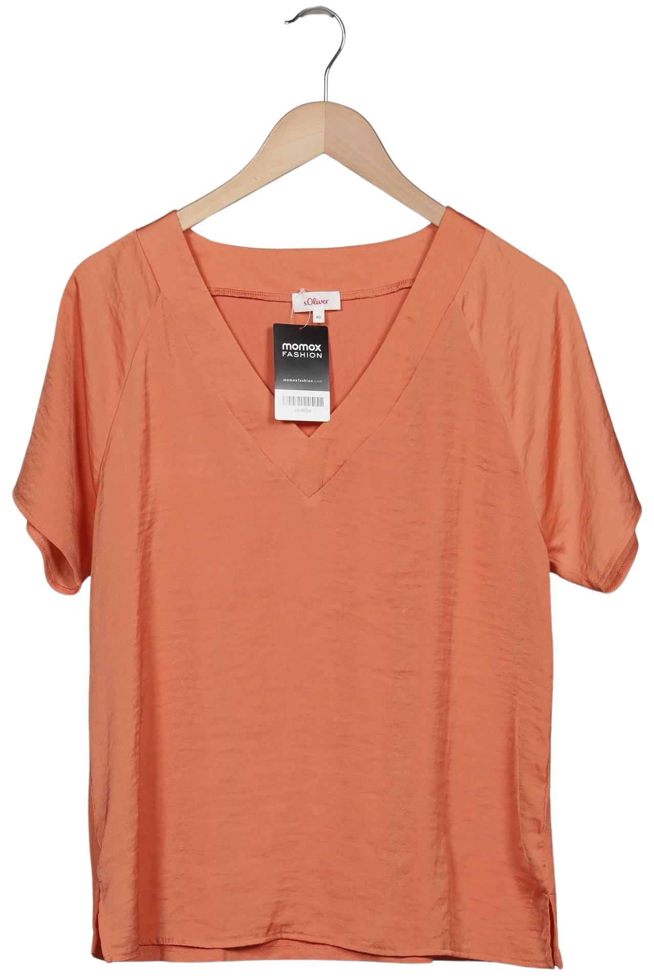 

s.Oliver Damen Bluse, orange, Gr. 40