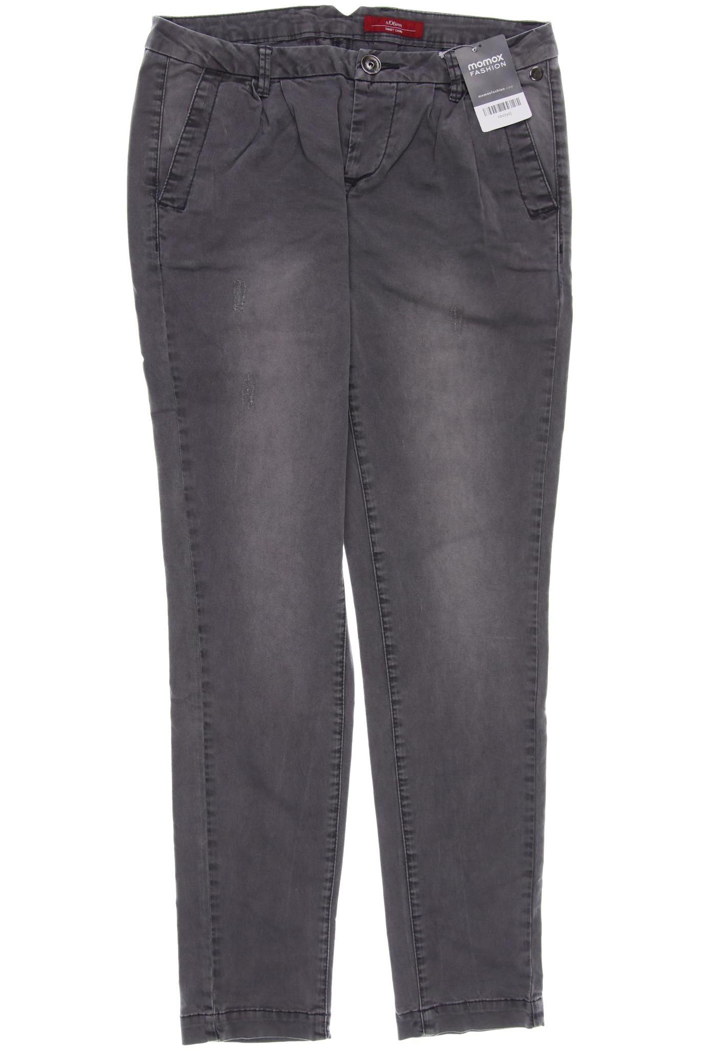 

s.Oliver Damen Jeans, grau