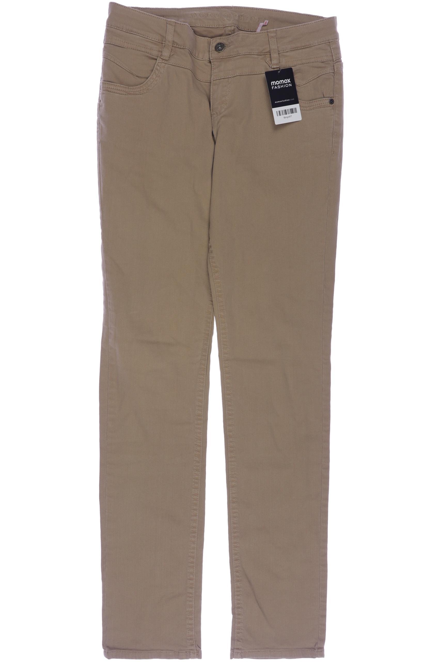 

s.Oliver Damen Jeans, beige, Gr. 38