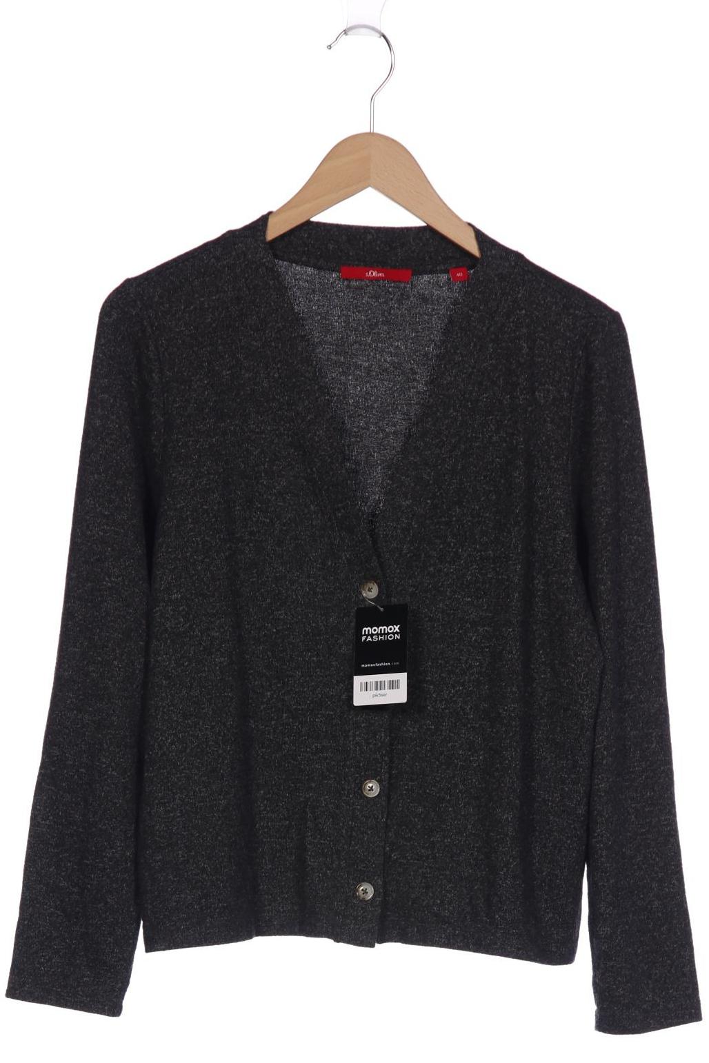 

s.Oliver Damen Strickjacke, grau