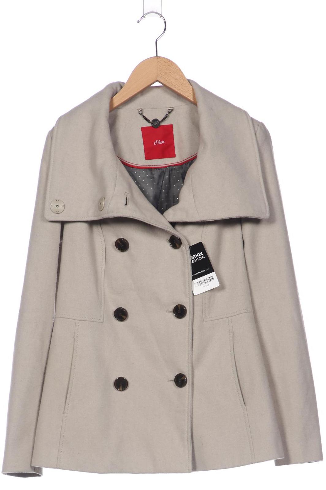 

s.Oliver Damen Jacke, beige, Gr. 34