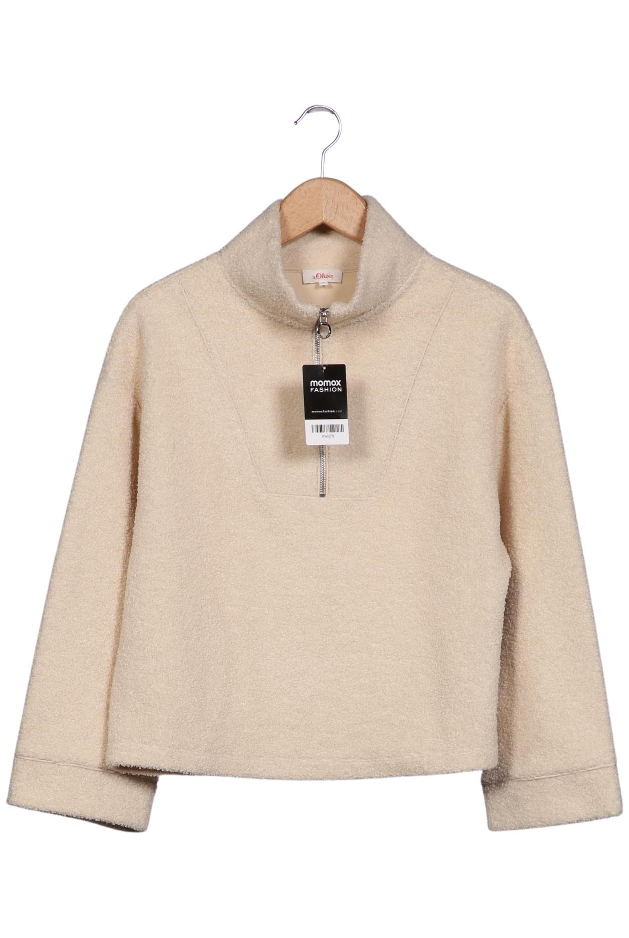

s.Oliver Damen Sweatshirt, beige, Gr. 36