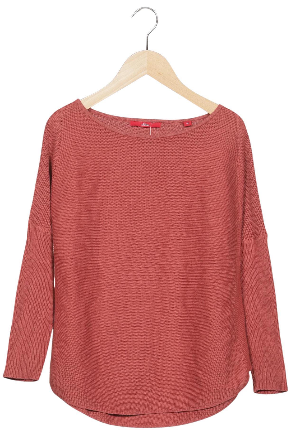 

s.Oliver Damen Pullover, rot, Gr. 36