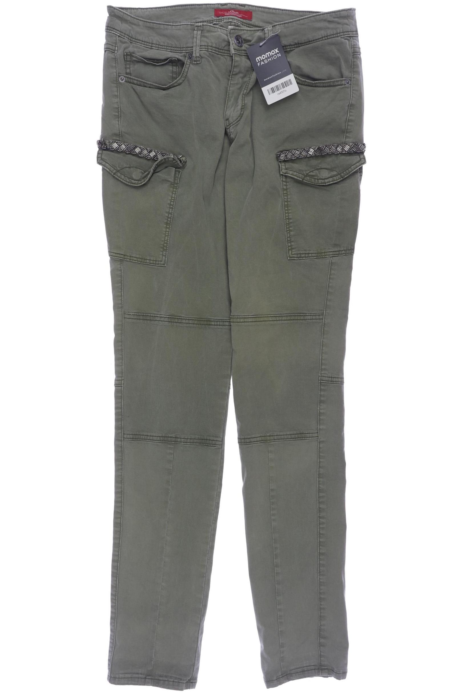 

s.Oliver Damen Jeans, grün, Gr. 38