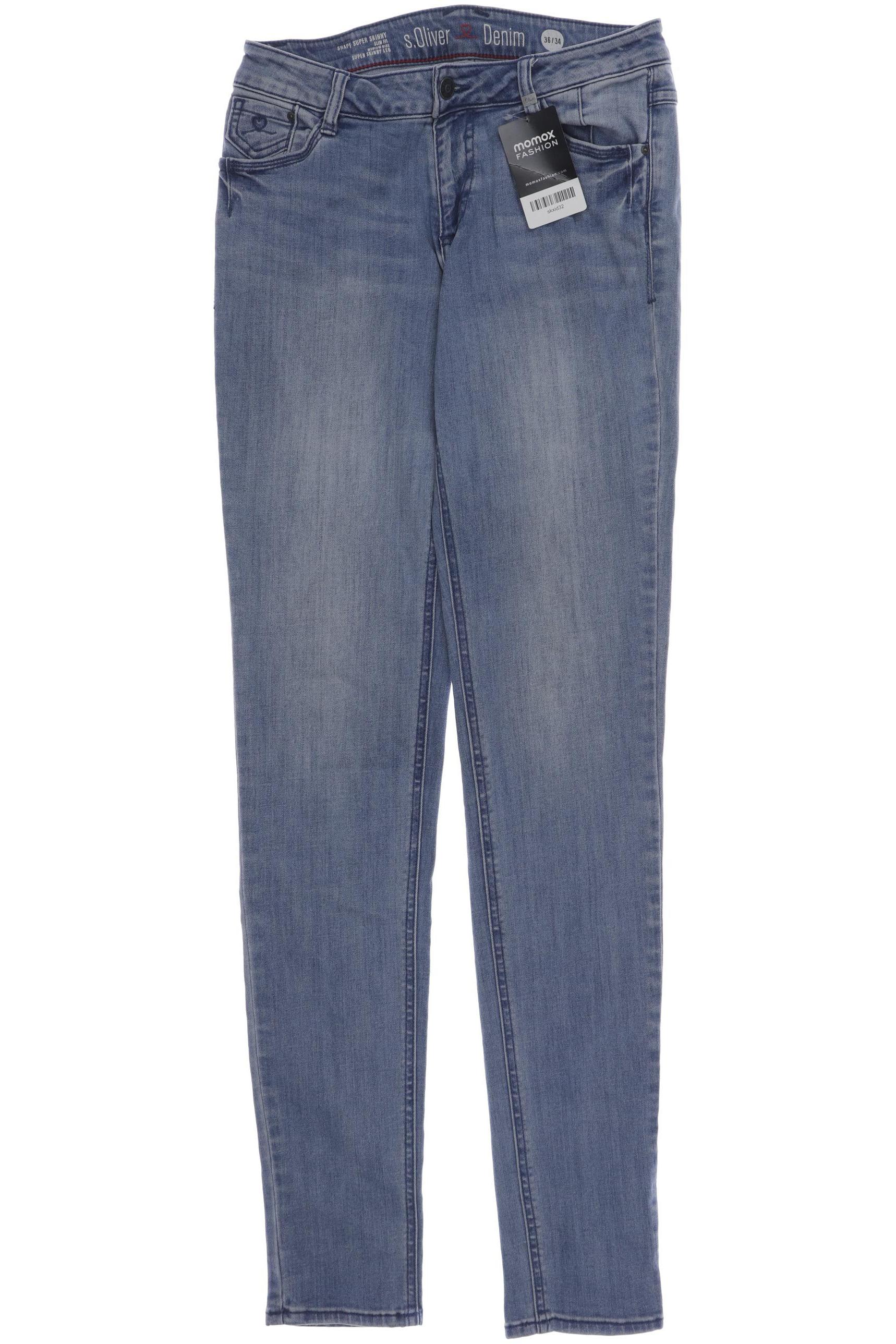 

s.Oliver Damen Jeans, blau