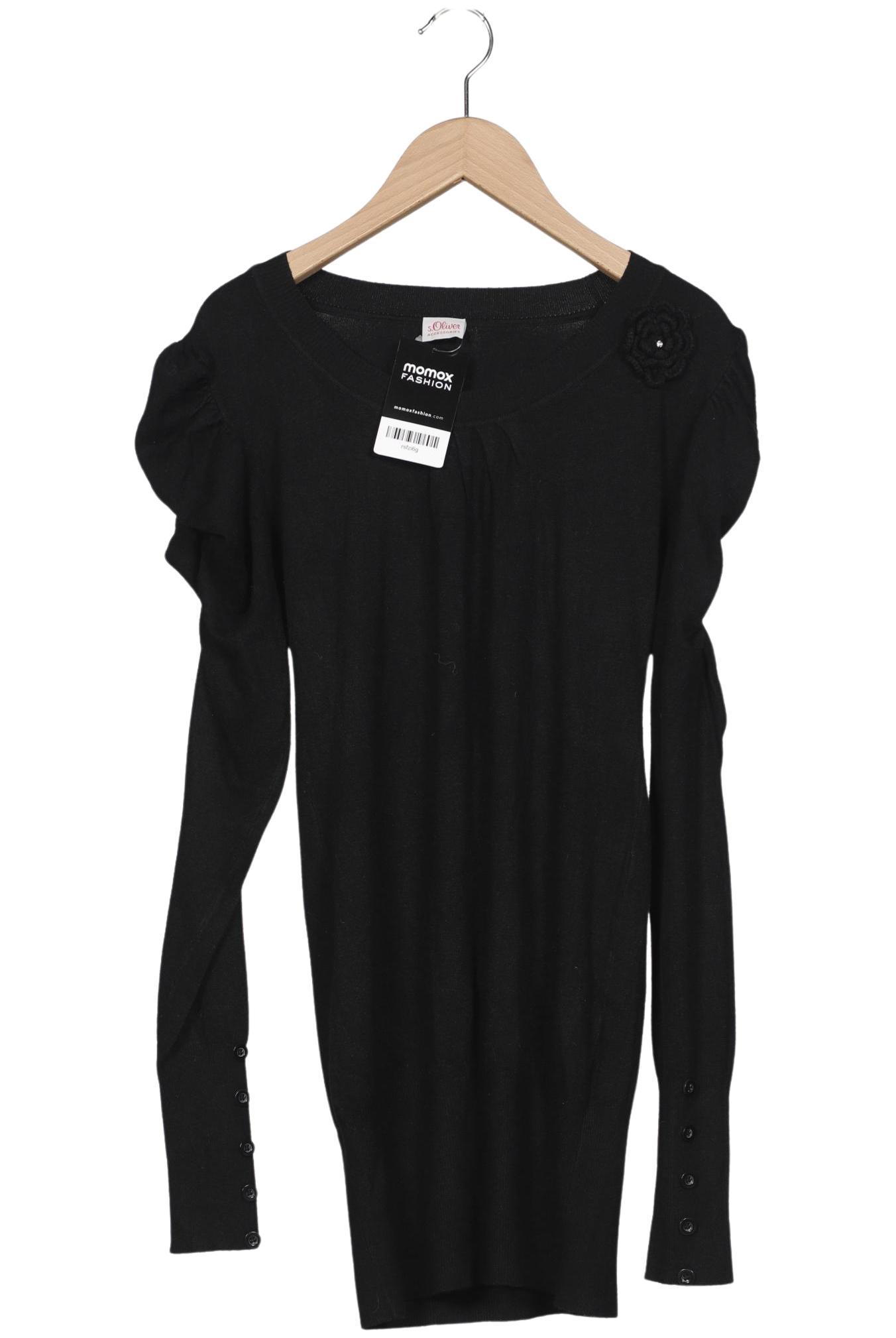 

s.Oliver Damen Pullover, schwarz, Gr. 36