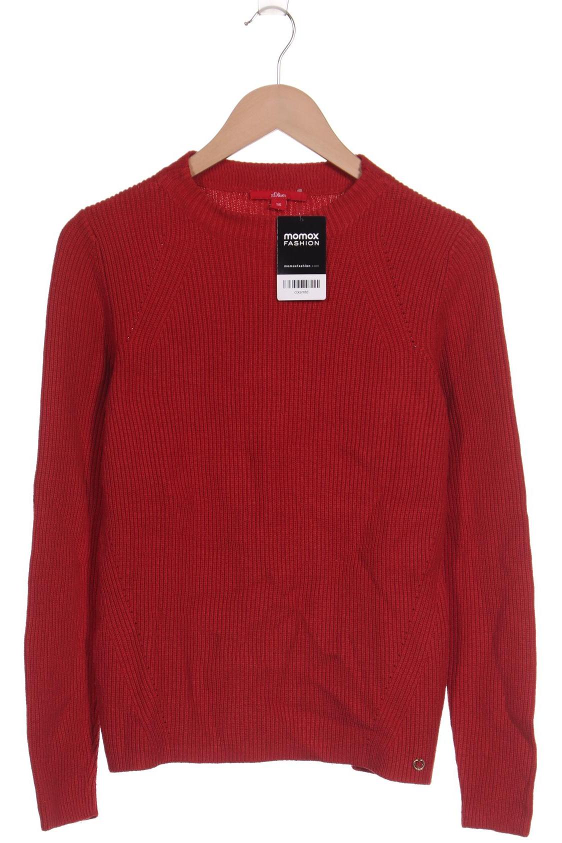 

s.Oliver Damen Pullover, rot, Gr. 36