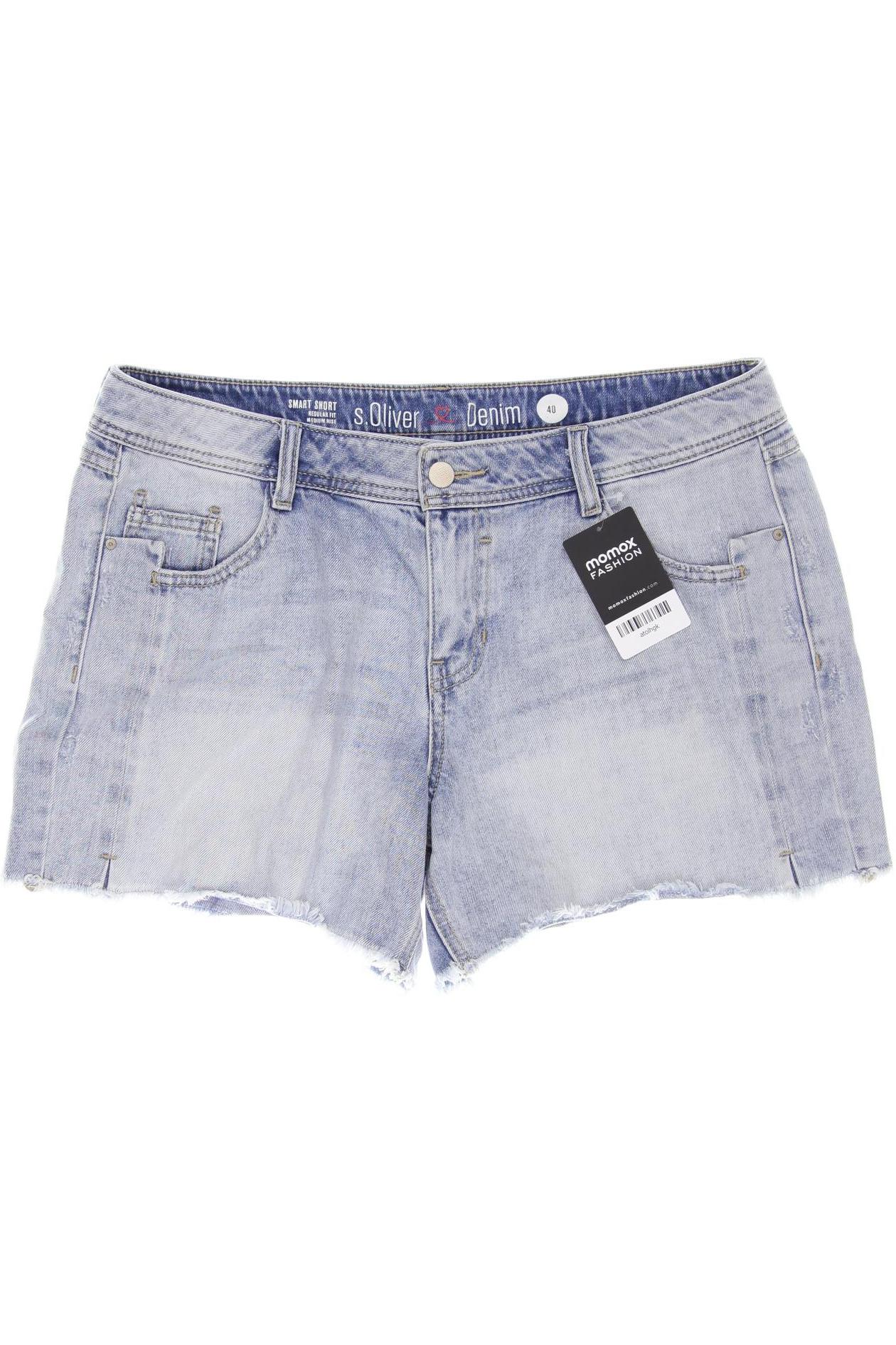 

s.Oliver Damen Shorts, hellblau