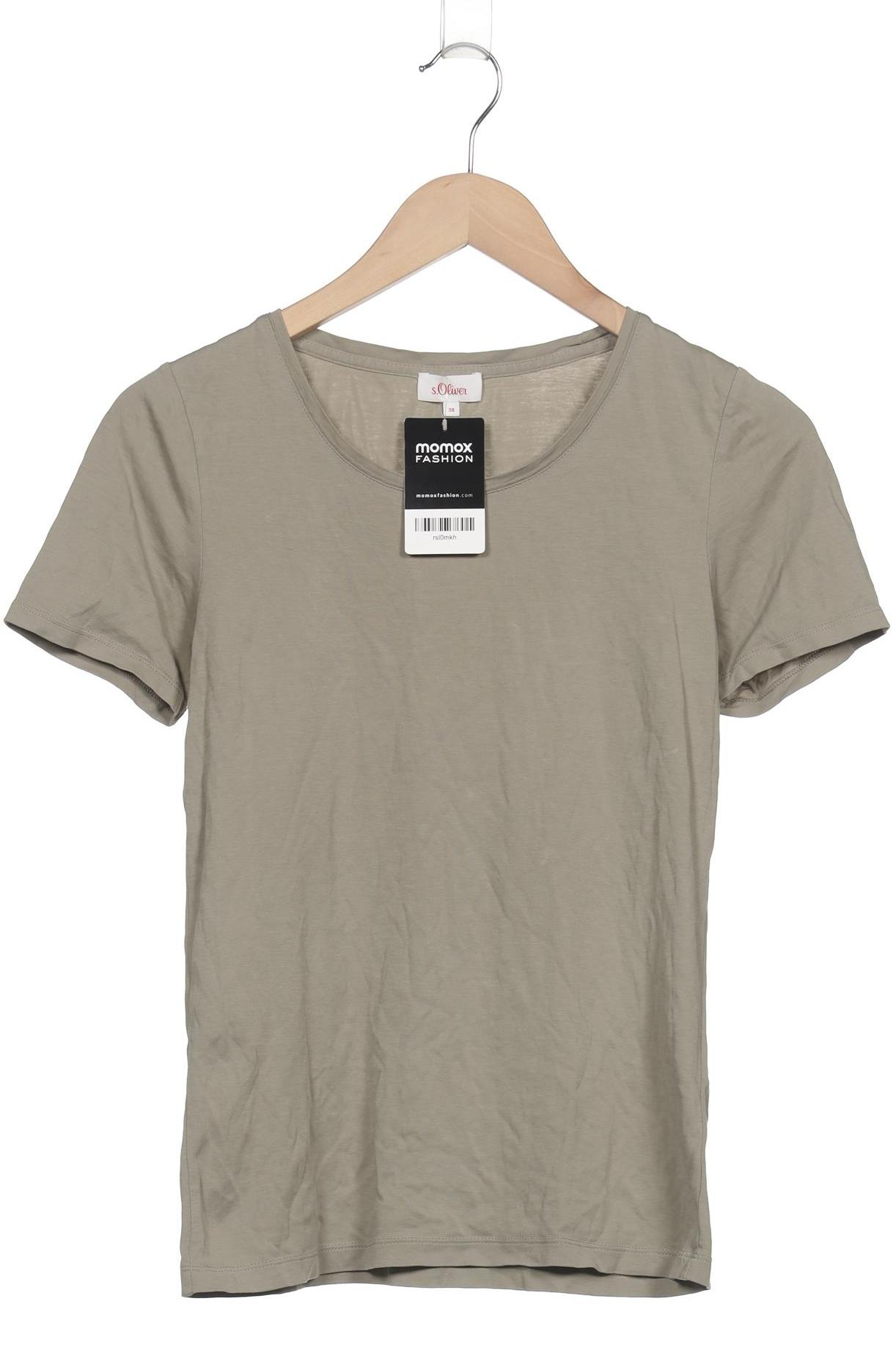 

s.Oliver Damen T-Shirt, grün, Gr. 38
