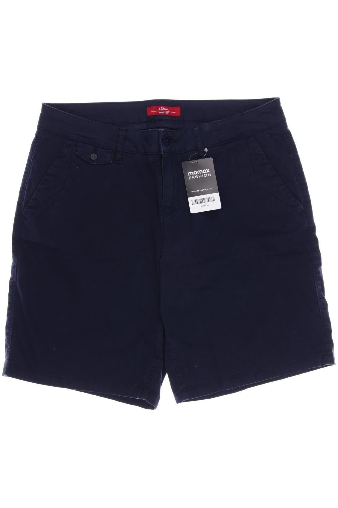 

s.Oliver Damen Shorts, marineblau