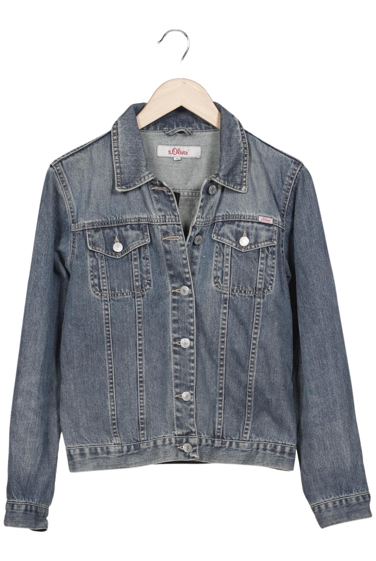 

s.Oliver Damen Jacke, blau, Gr. 38