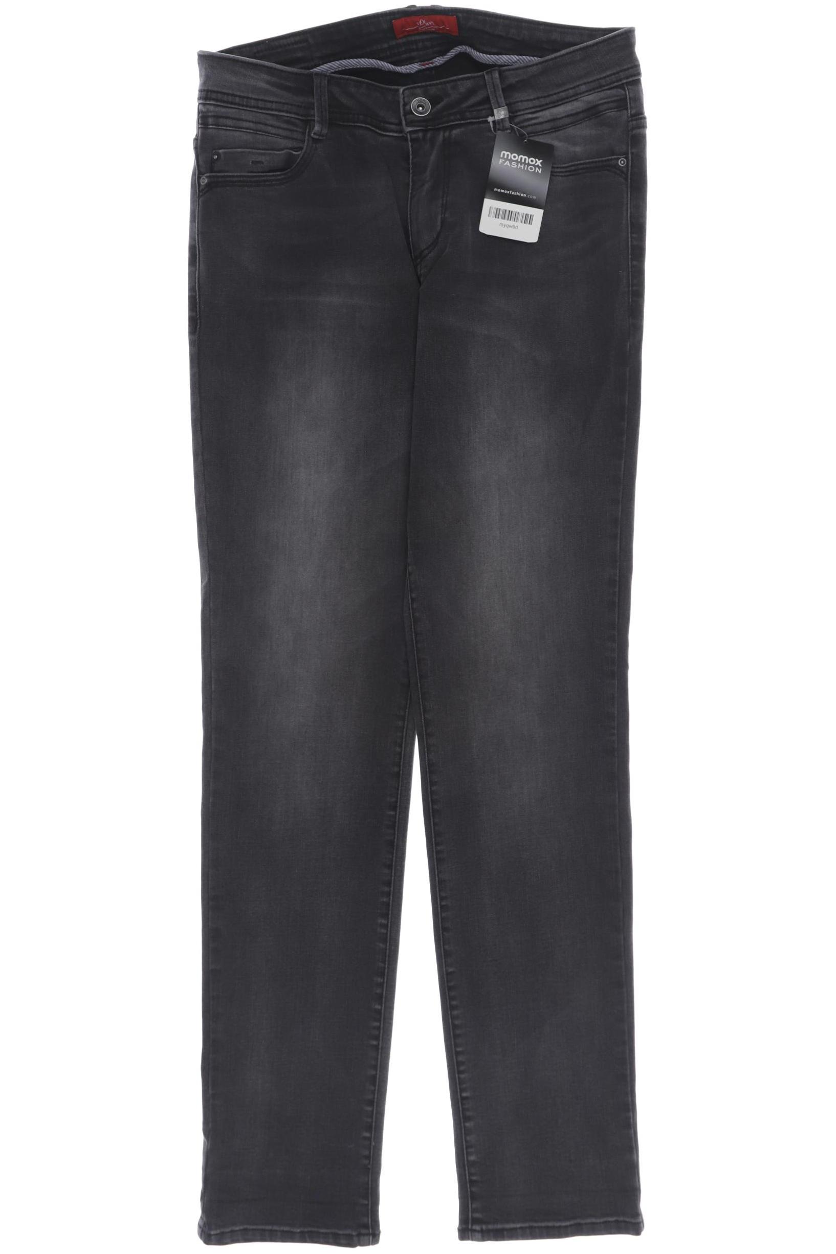 

s.Oliver Damen Jeans, grau