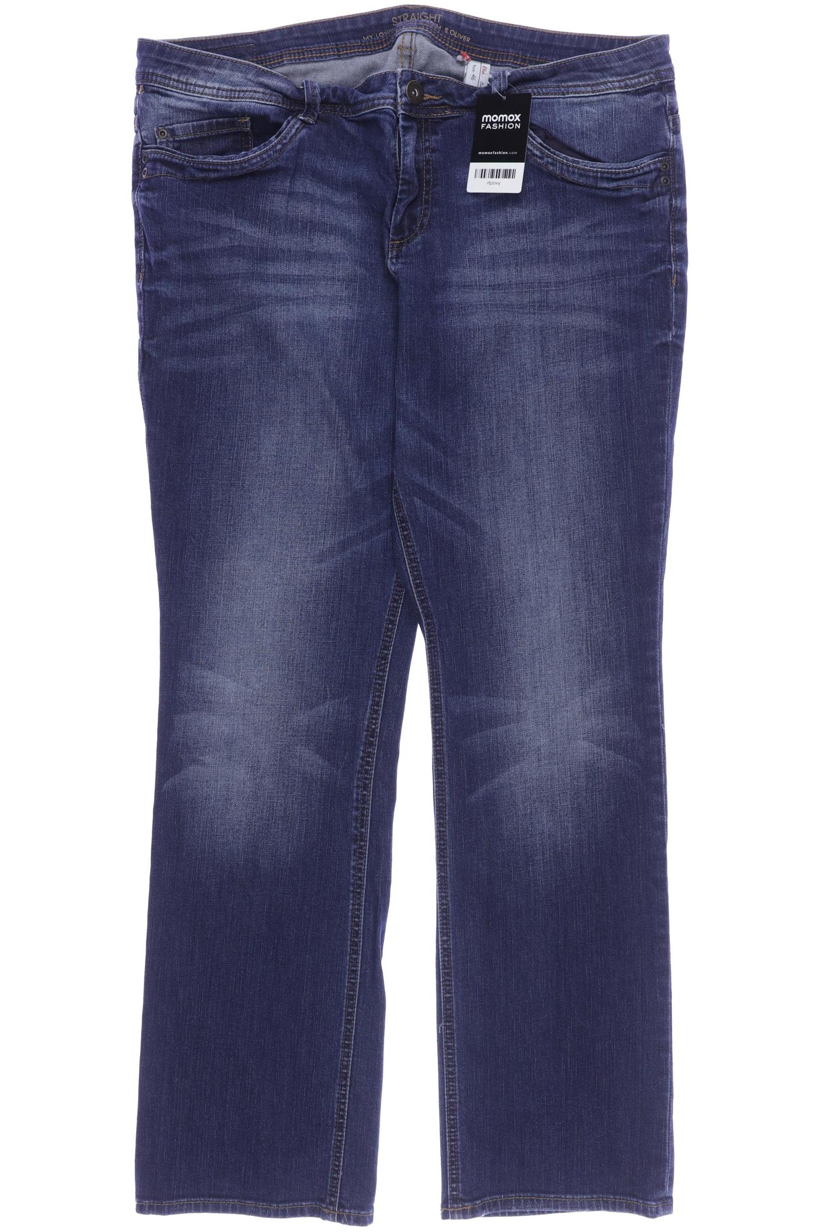 

s.Oliver Damen Jeans, blau, Gr. 46