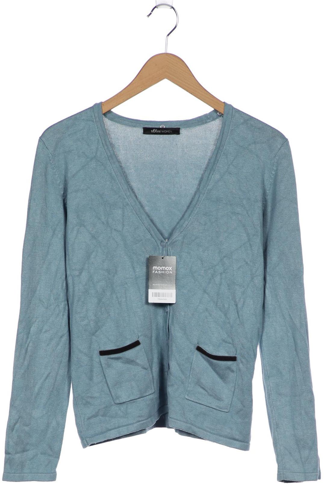 

s.Oliver Damen Strickjacke, blau