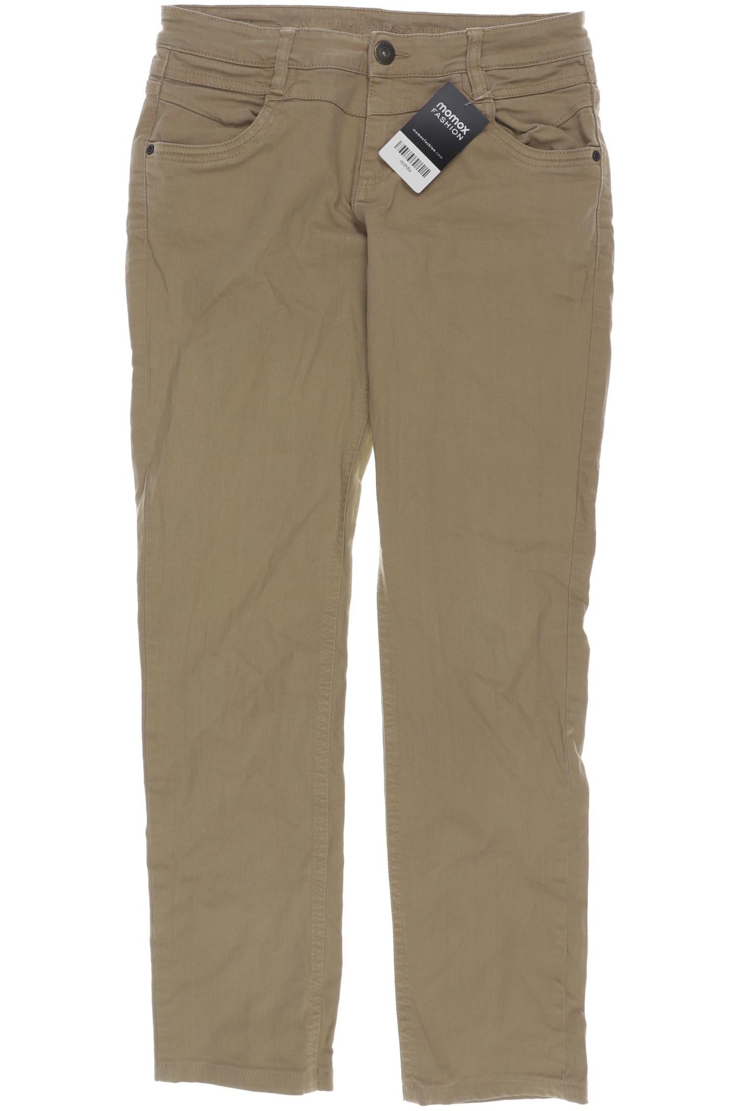 

s.Oliver Damen Jeans, beige