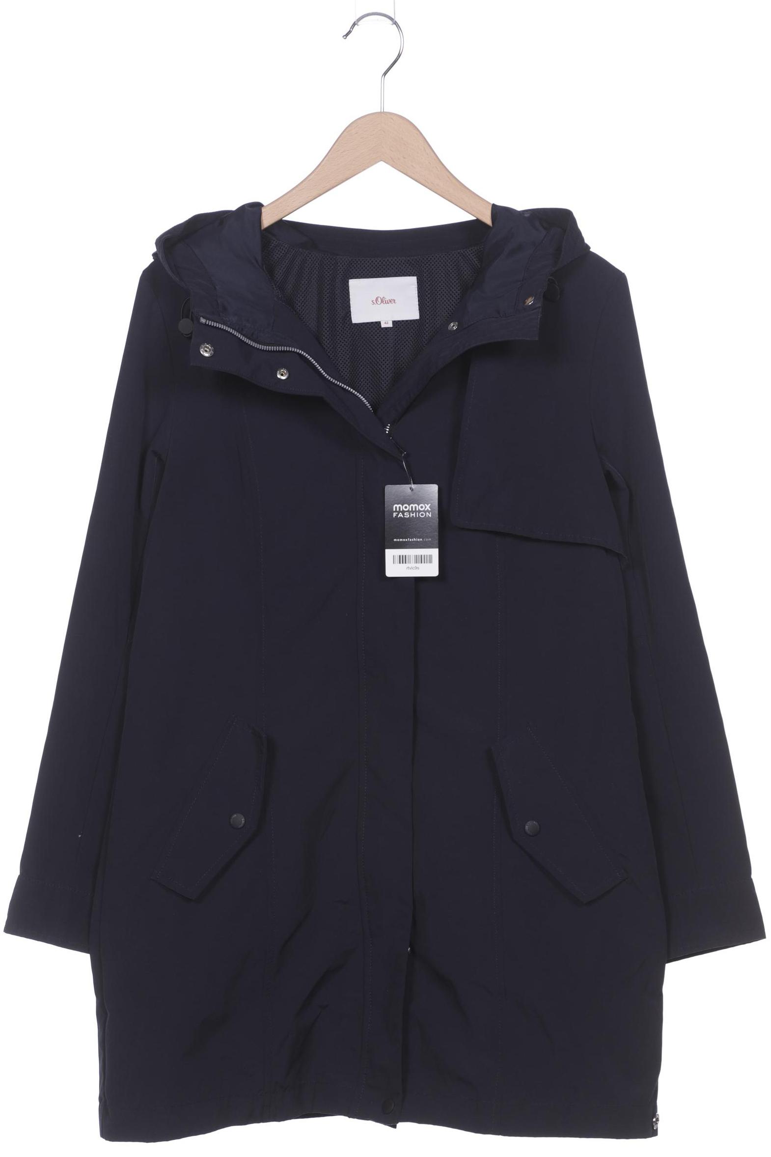 

s.Oliver Damen Mantel, marineblau, Gr. 42