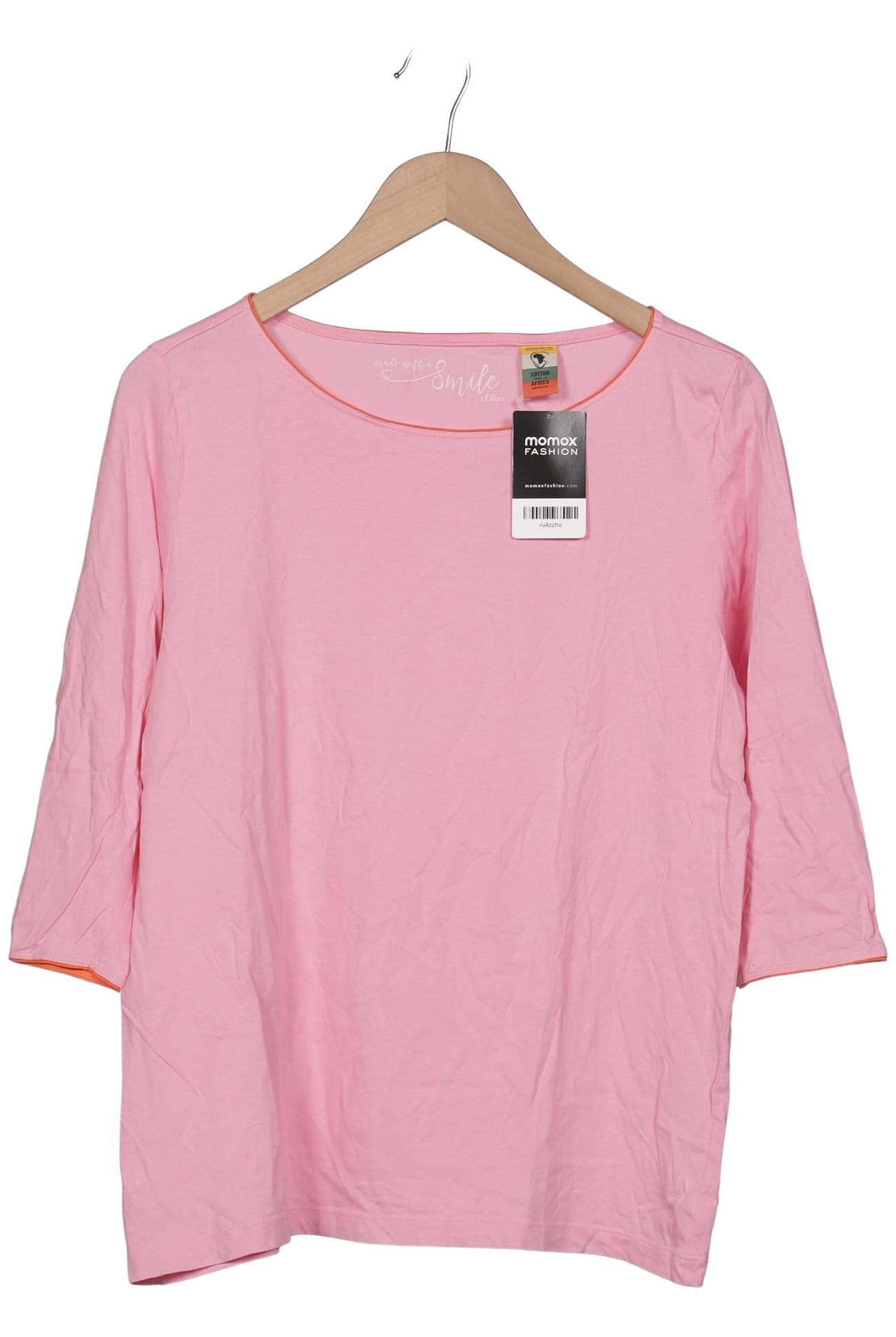 

s.Oliver Damen Langarmshirt, pink, Gr. 42