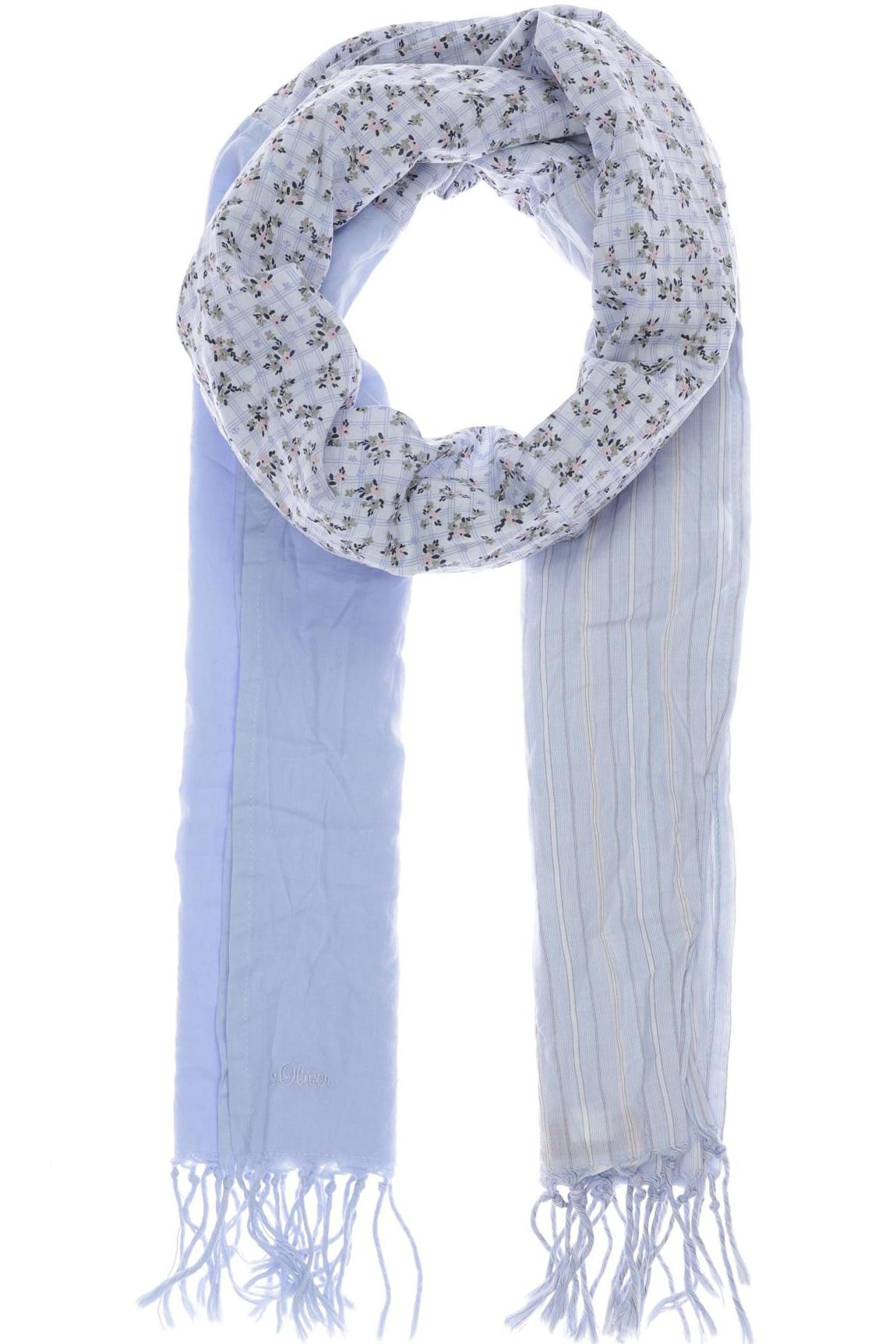 

s.Oliver Damen Schal, hellblau, Gr.