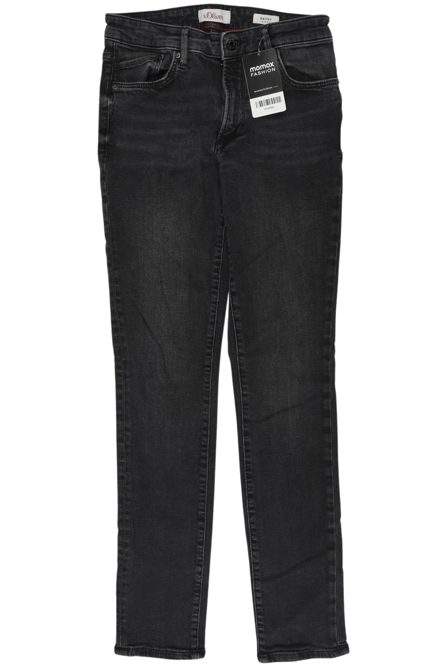 

s.Oliver Damen Jeans, schwarz, Gr. 34