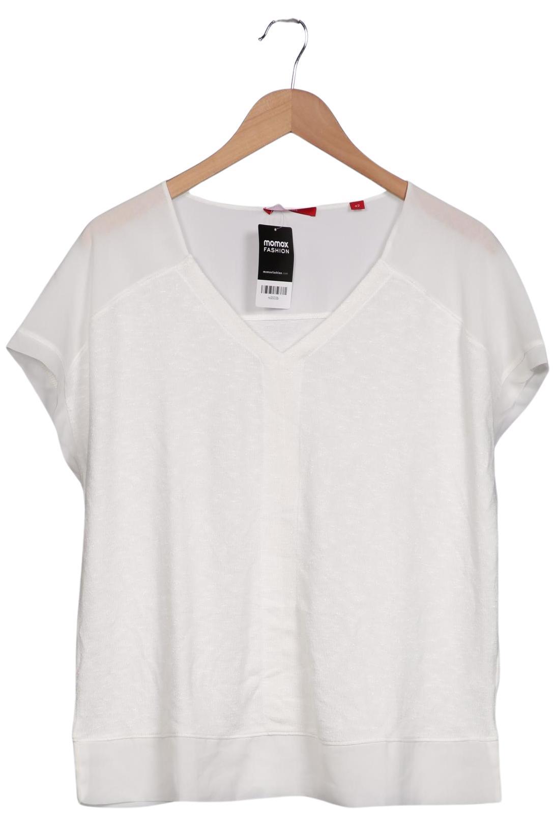 

s.Oliver Damen Pullover, weiß, Gr. 42