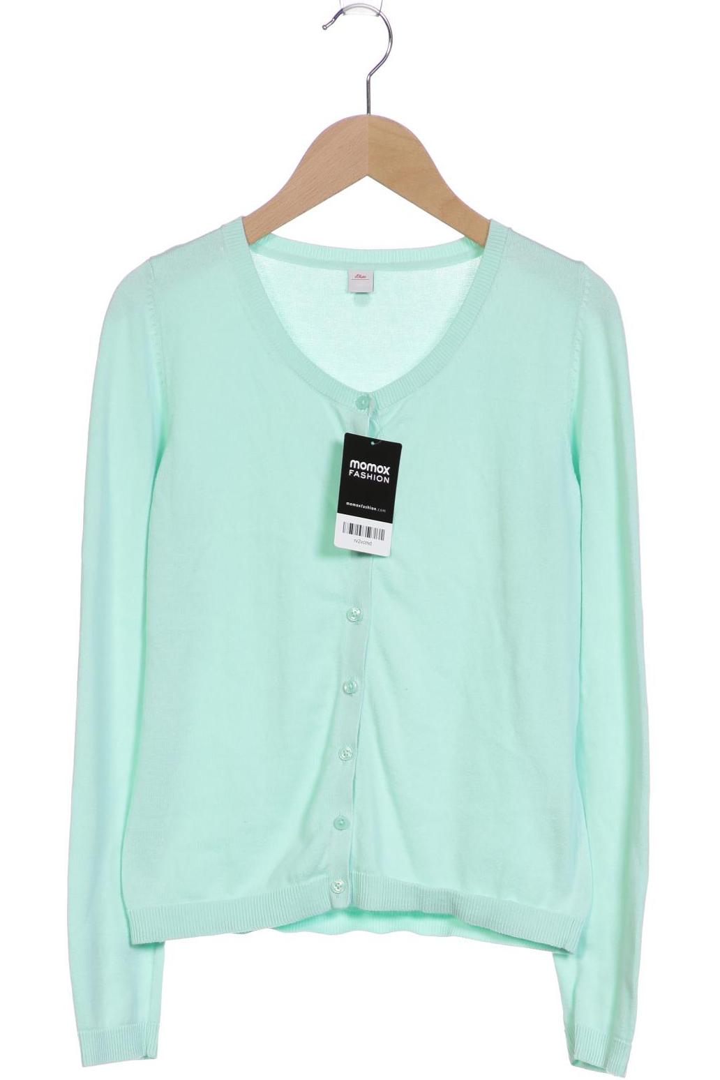 

s.Oliver Damen Strickjacke, hellgrün