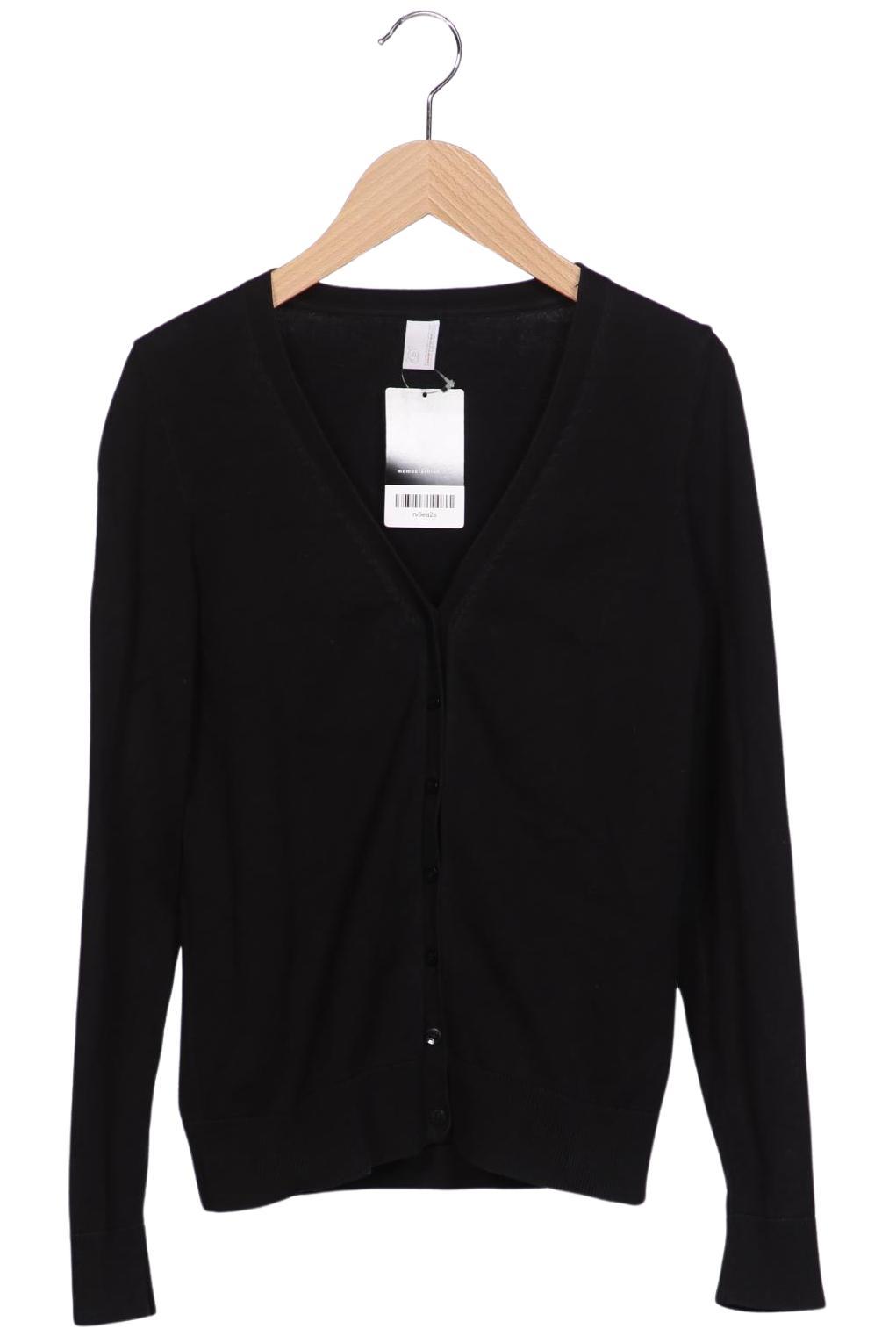 

s.Oliver Damen Strickjacke, schwarz, Gr. 36